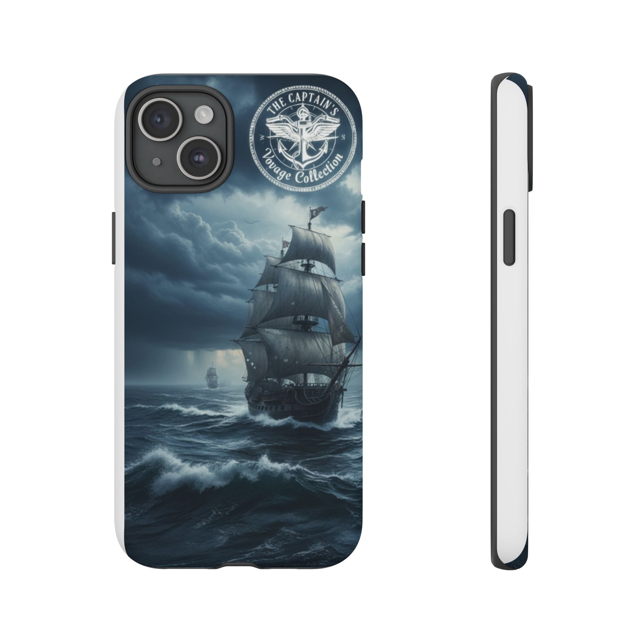 Stormy Seas Ship Phone Case – Nautical Pirate Sailing iPhone Cover