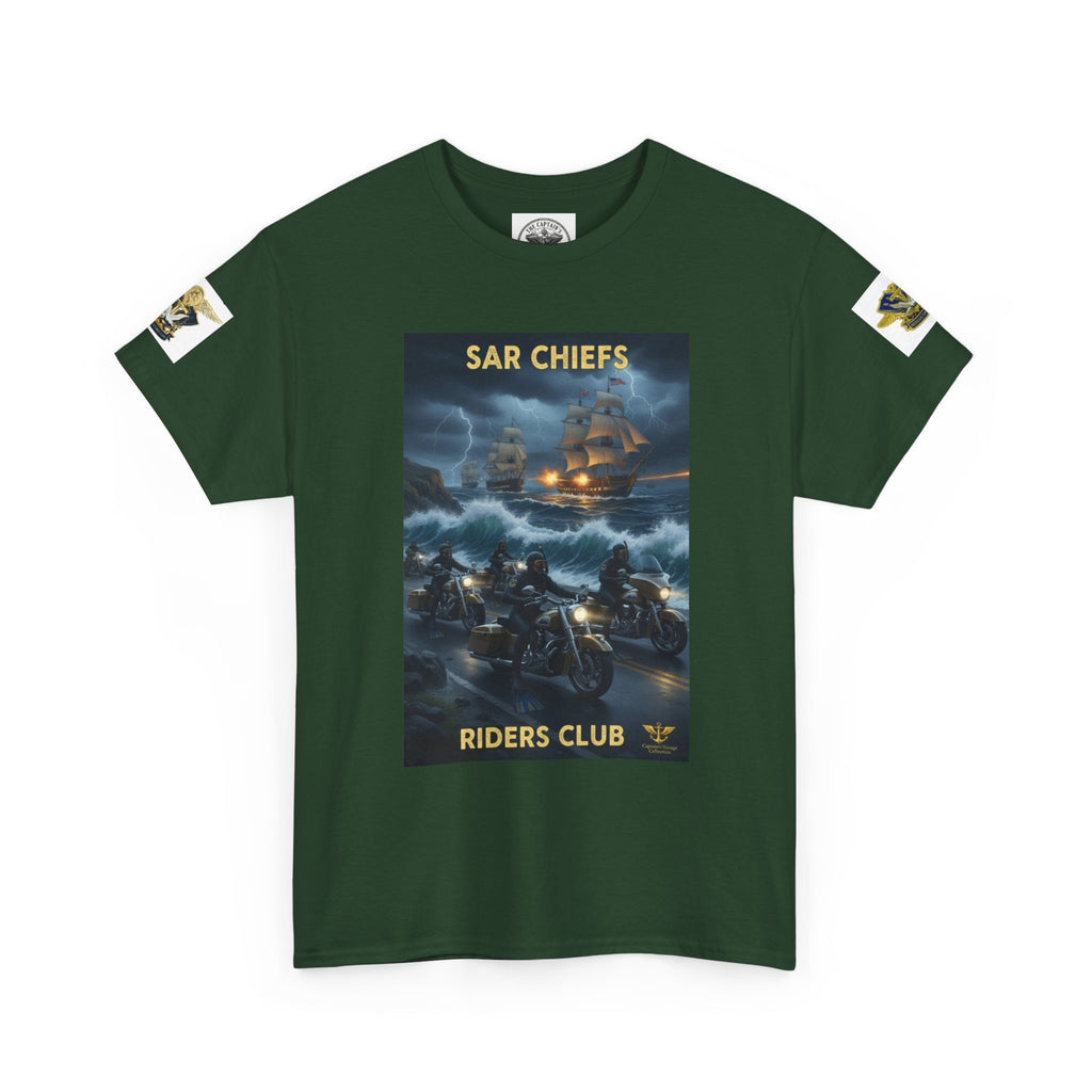 SAR Chiefs Riders Club Tee — NAS Pensacola Helicopter Rescue Graphic Shirt