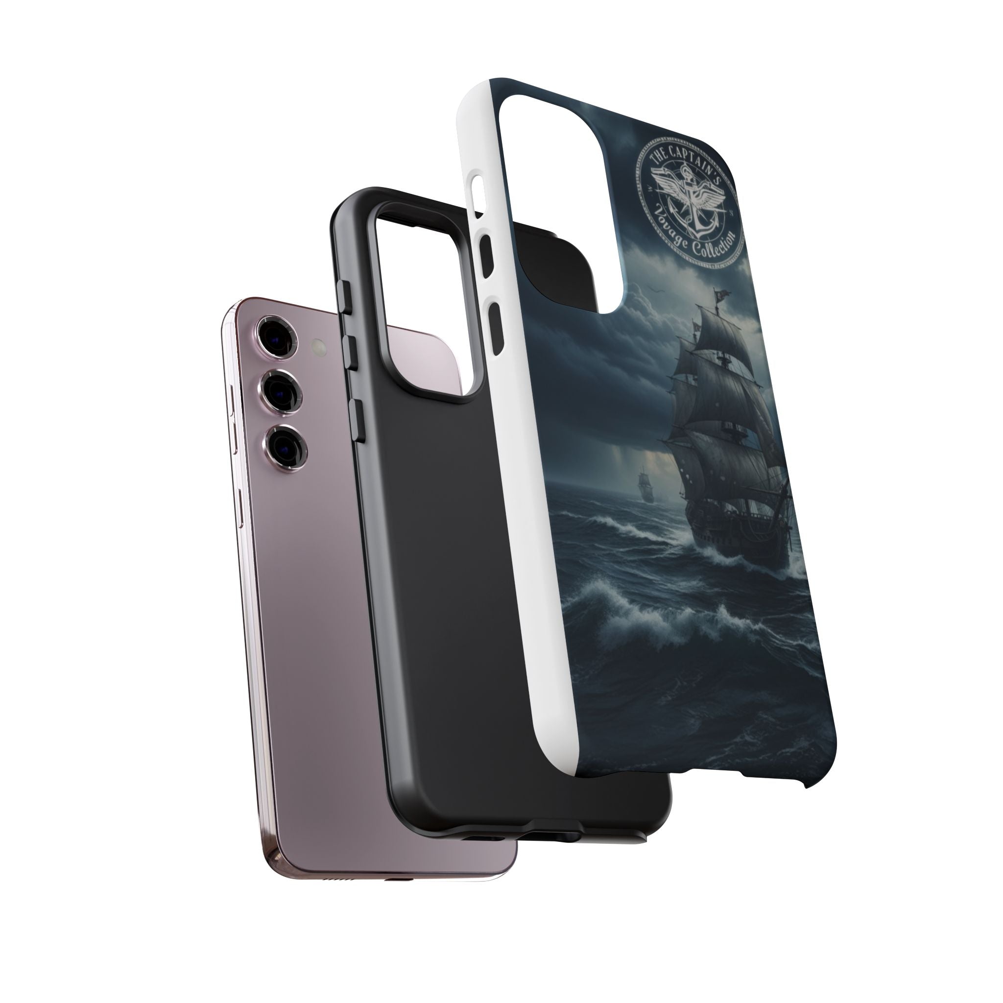 Stormy Seas Ship Phone Case – Nautical Pirate Sailing iPhone Cover