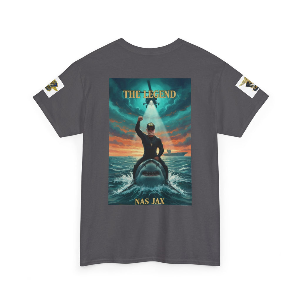 Navy SAR Helicopter Rescue Tee — "The Legend" Search & Rescue Tribute