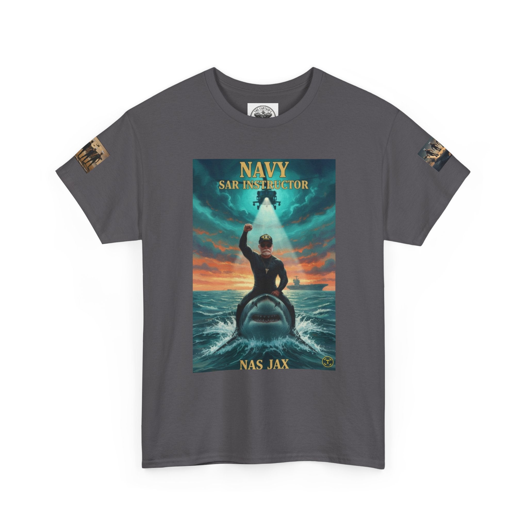Navy SAR Instructor T‑Shirt — Search & Rescue Military Tee
