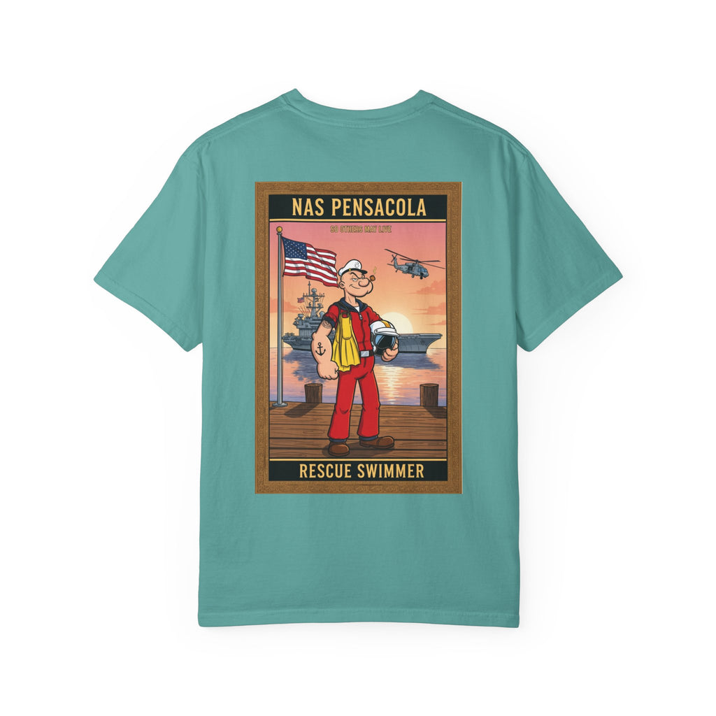 Rescue Swimmer T-Shirt – NAS Pensacola Vintage Lifesaver Tee