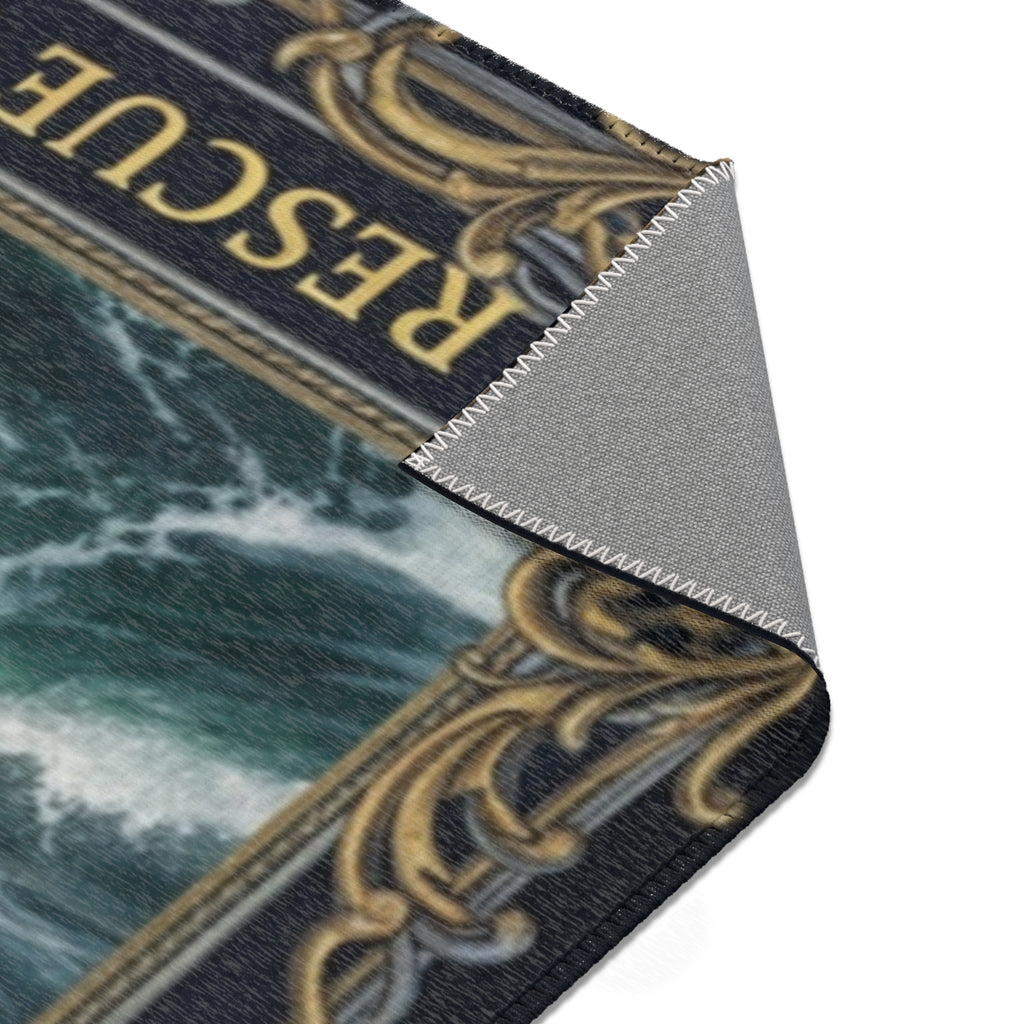 Rescue Swimmer Area Rug — NAS Pensacola Military Tribute Floor Mat