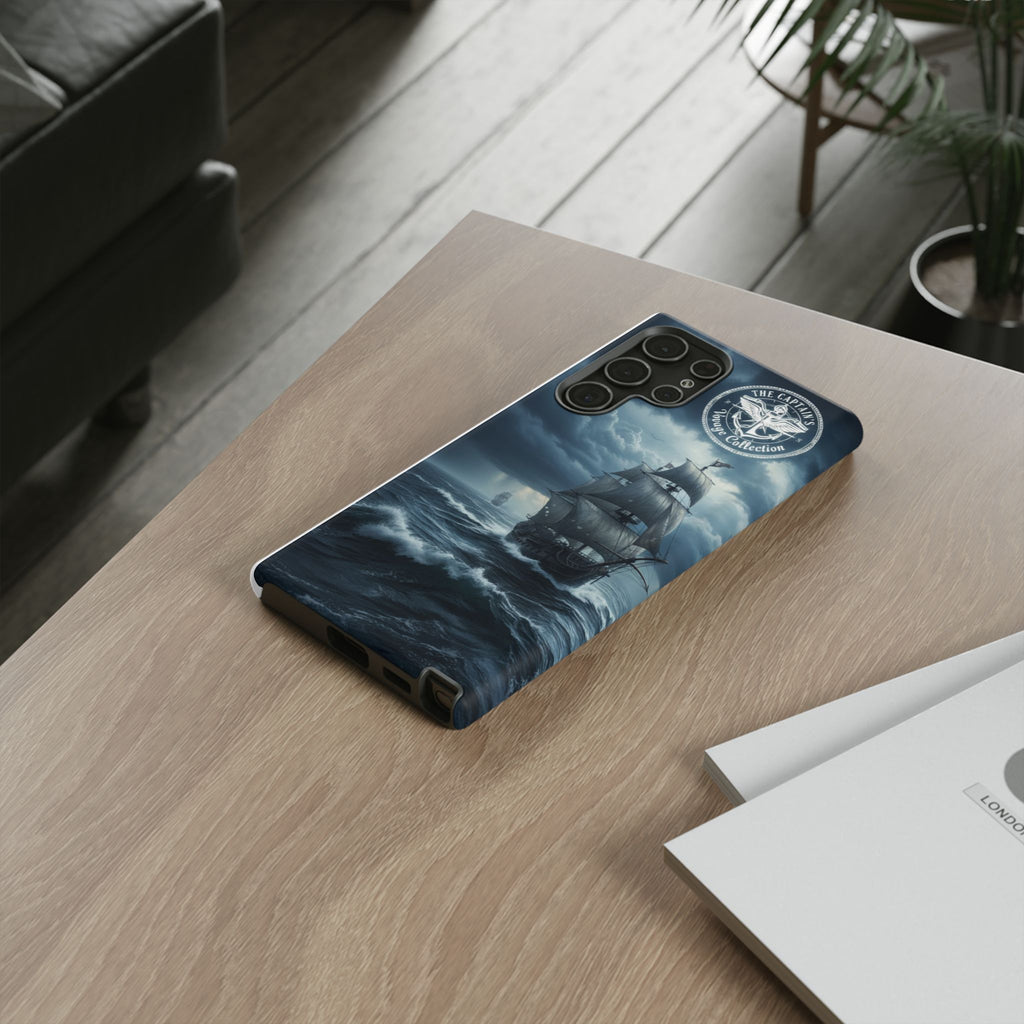 Stormy Seas Ship Phone Case – Nautical Pirate Sailing iPhone Cover