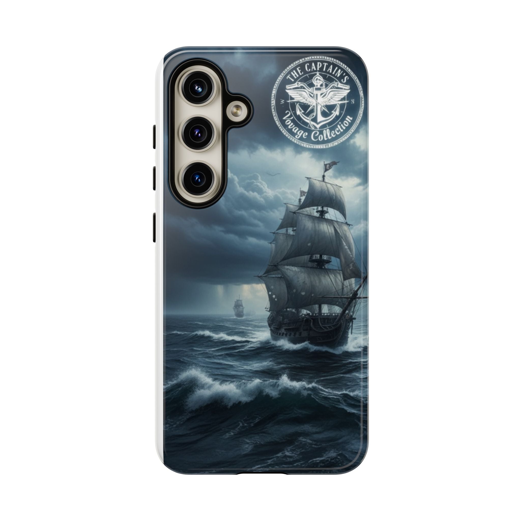 Stormy Seas Ship Phone Case – Nautical Pirate Sailing iPhone Cover