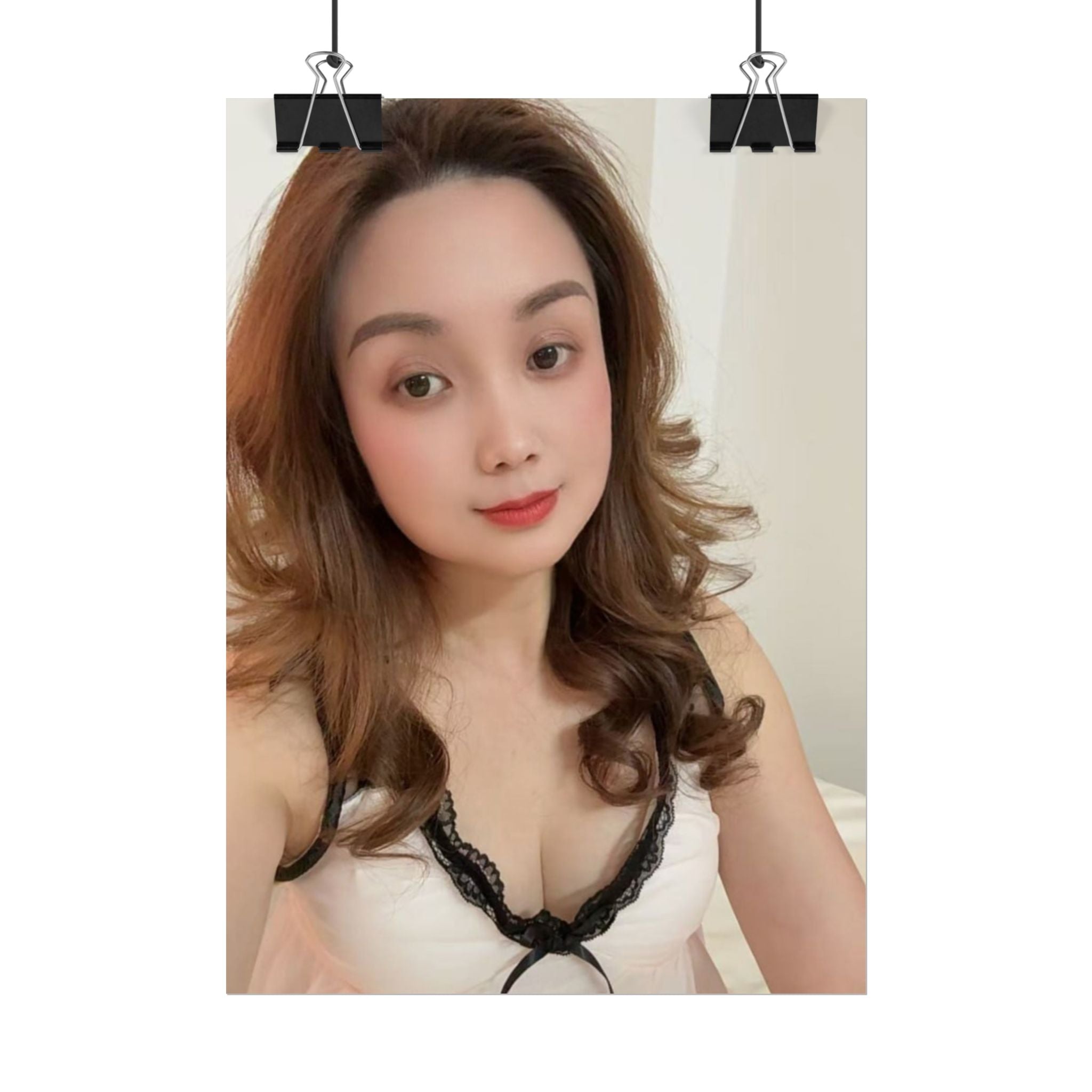 Rolled Poster — Glam Portrait Photo Print (8x12, 12x18)