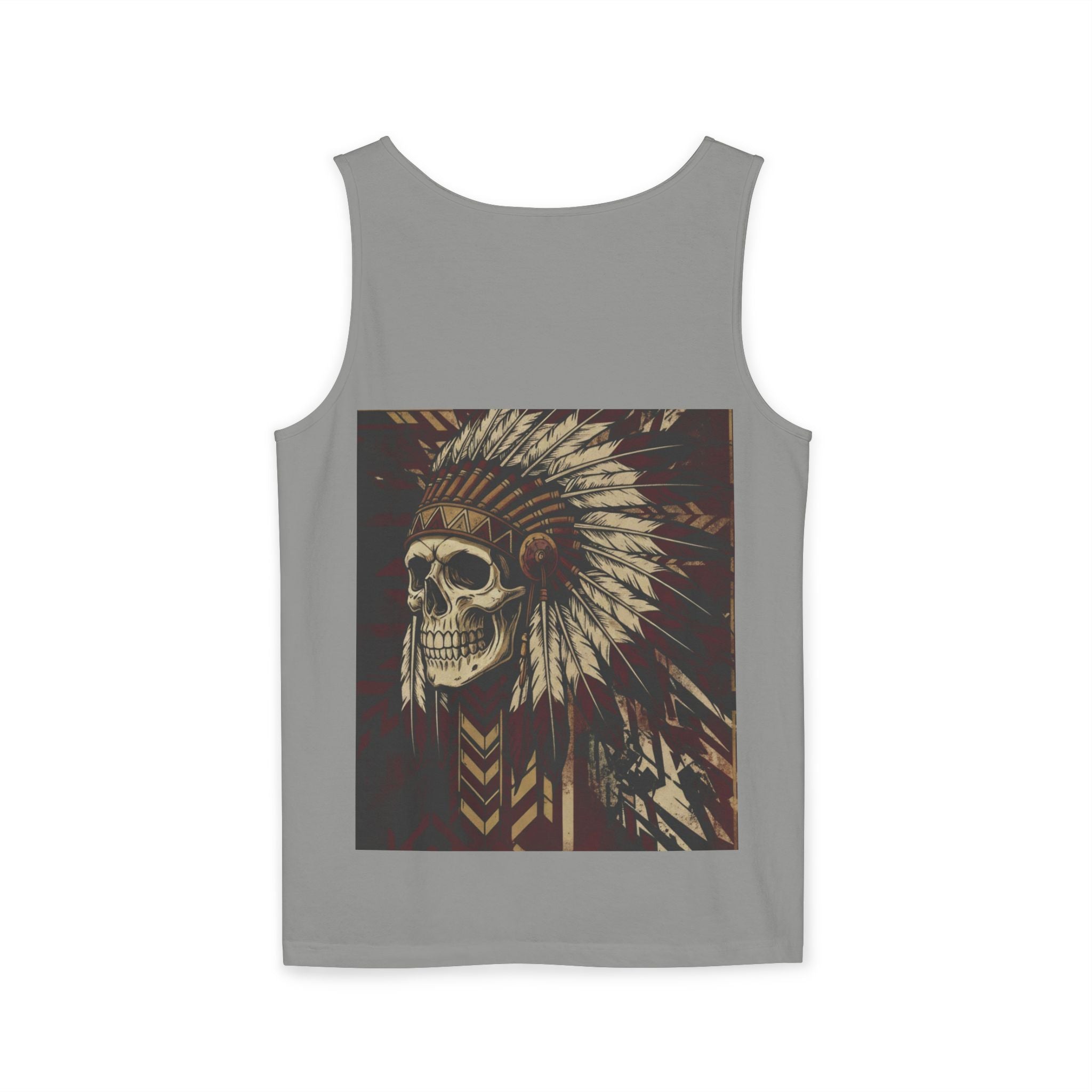 Skull Chief Tank Top — Indian Motorcycle Graphic Tank