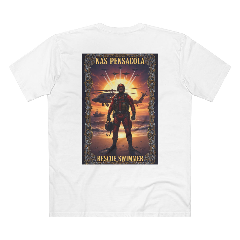 Navy Chiefs Club T‑Shirt – NAS Pensacola Rescue Swimmer Tribute Tee