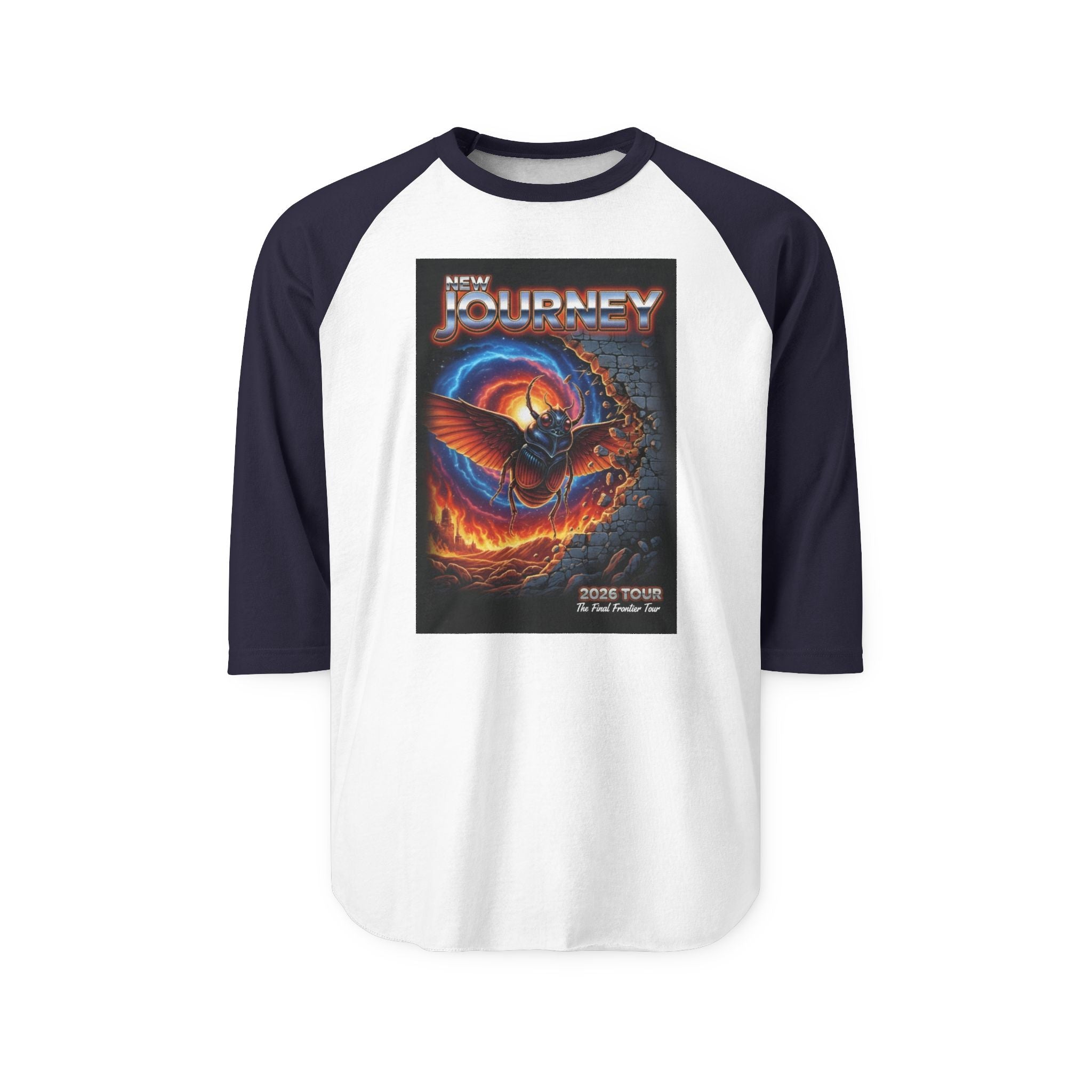Journey Band Raglan Shirt — Vintage Rock Tour Tee