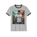 Viking Dad Graphic T-Shirt — "The Lucky Viking" Ringer Tee