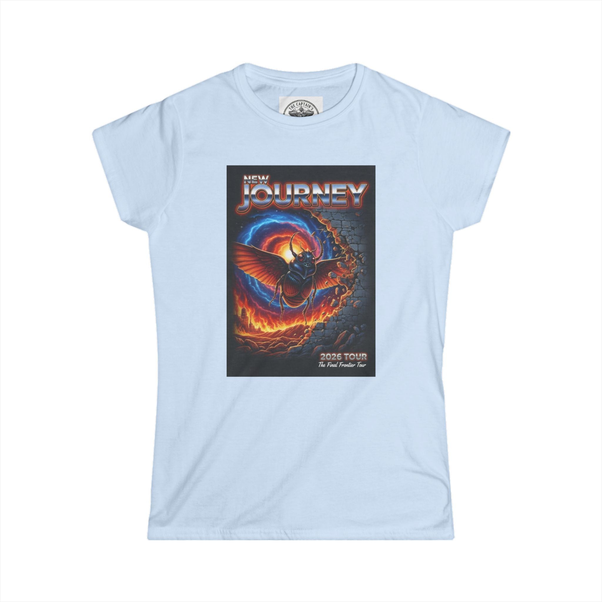 Journey Band Tour T‑Shirt — Women’s 2026 Tour Graphic Tee