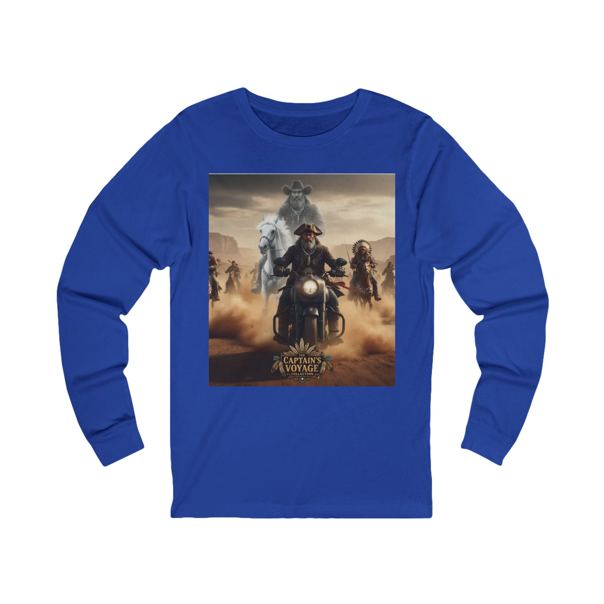 Captain's Voyage Motorcycle & Ghost Rider Long Sleeve Tee