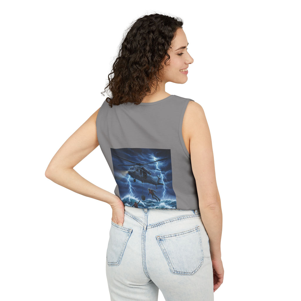 Navy SAR Tank Top — "We Know No Limits" Combat Rescue Swimmers