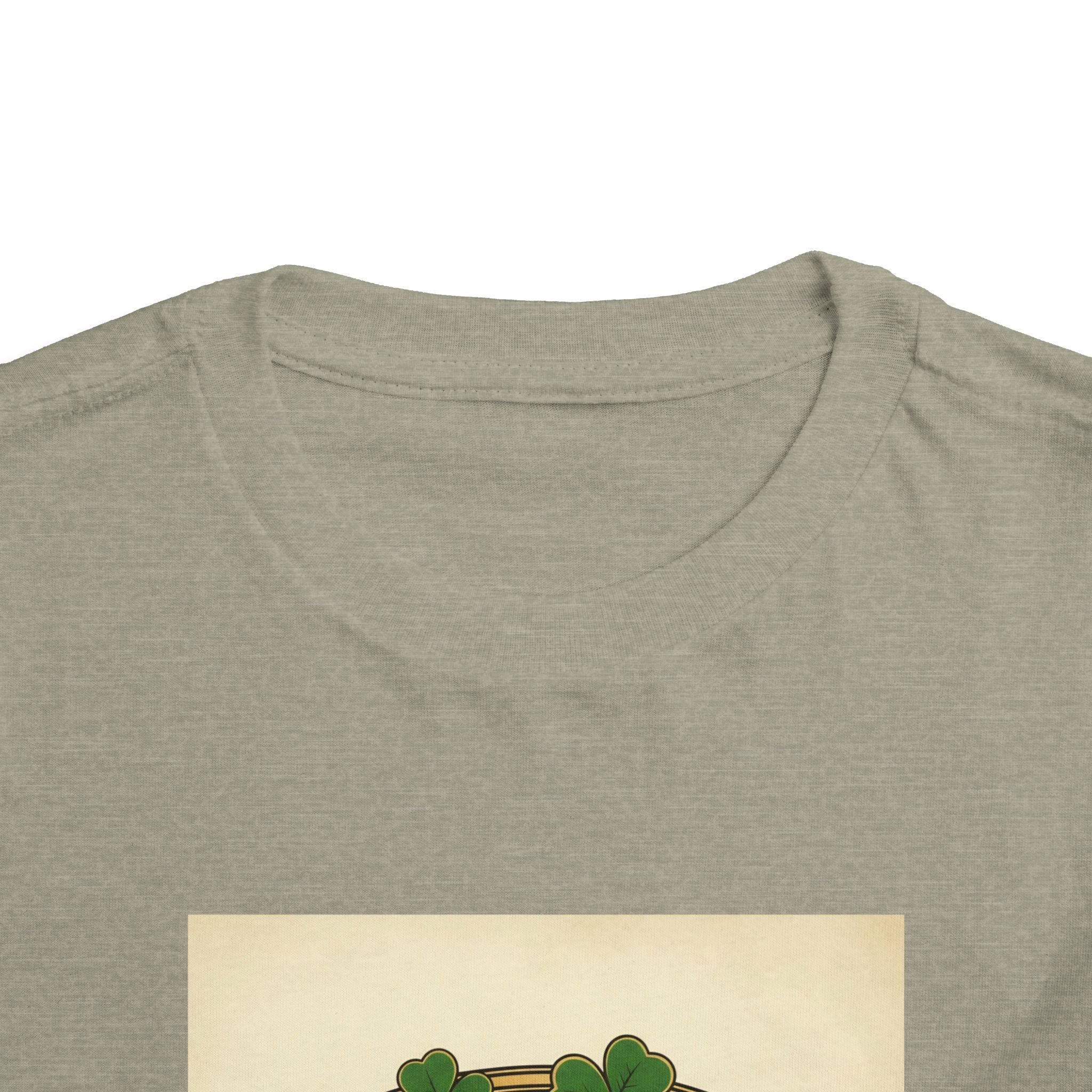 Toddler Tee — "Kiss Me I'm Irish" St. Patrick's Day Shirt