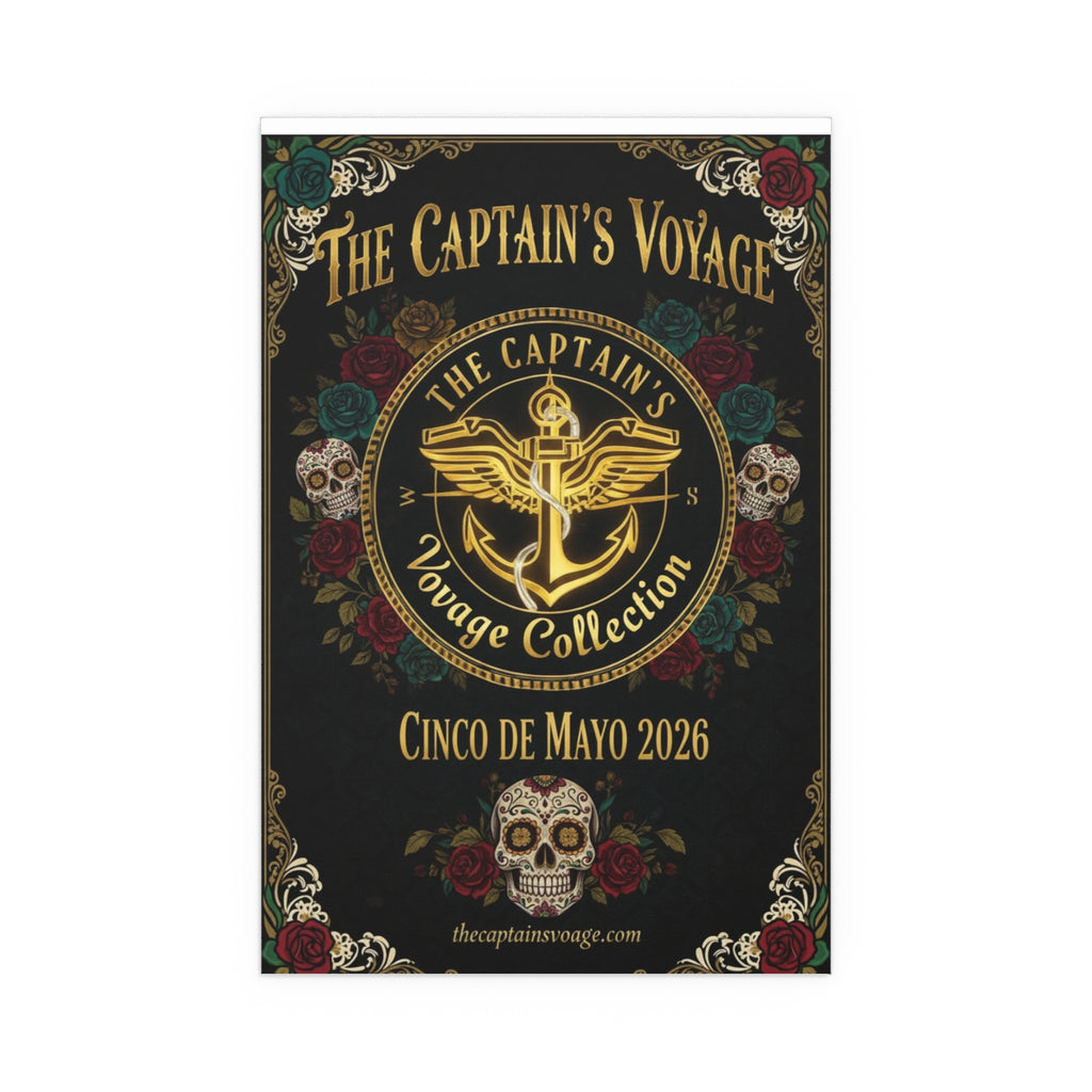 Silk Poster - The Captain’s Voyage Collection: Cinco de Mayo 2026 Decorative Print