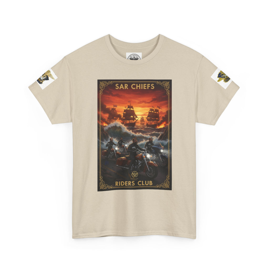 Military Rescue Riders Club T‑Shirt — SAR Chiefs Helicopter Tee