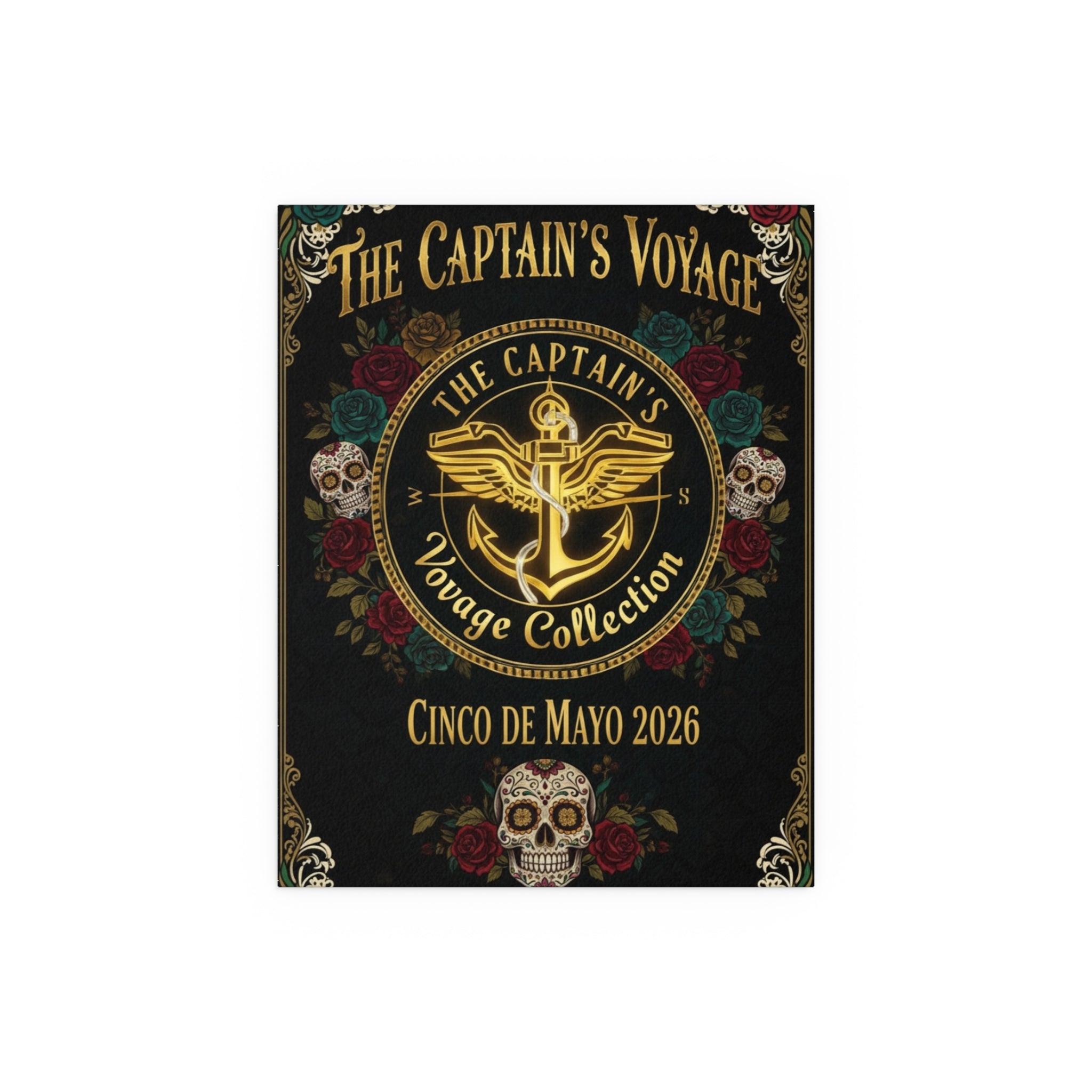 Silk Poster - The Captain’s Voyage Collection: Cinco de Mayo 2026 Decorative Print