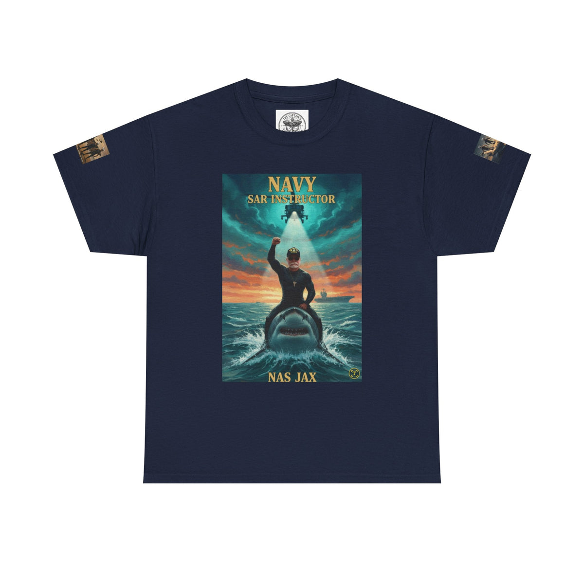 Navy SAR Instructor T‑Shirt — Search & Rescue Military Tee