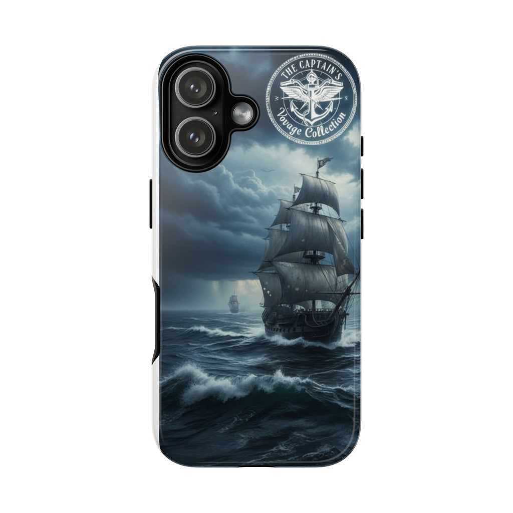 Stormy Seas Ship Phone Case – Nautical Pirate Sailing iPhone Cover