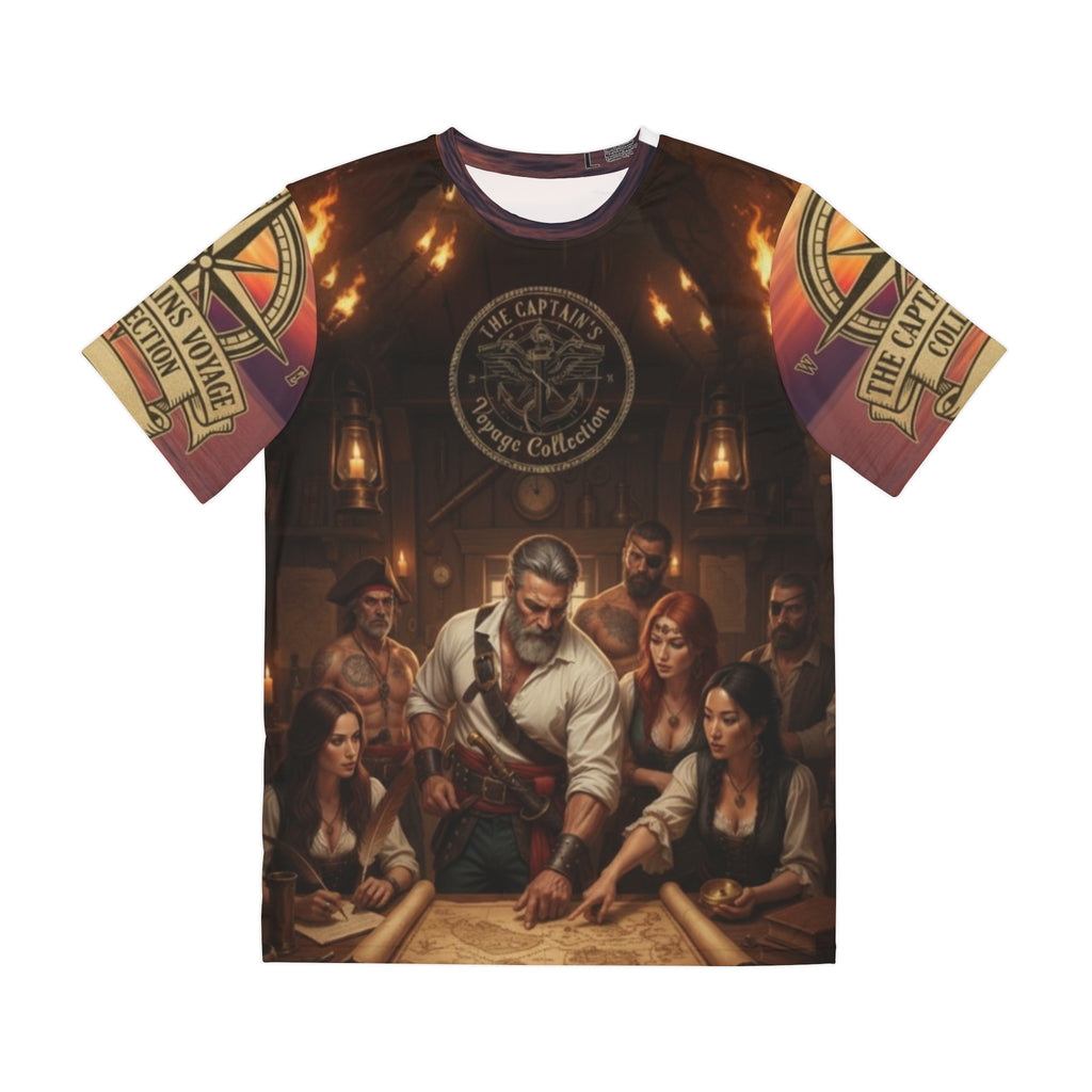 Witcher Inn Scene Graphic Tee — Medieval Tavern Fantasy Men's Shirt