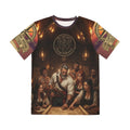 Witcher Inn Scene Graphic Tee — Medieval Tavern Fantasy Men's Shirt