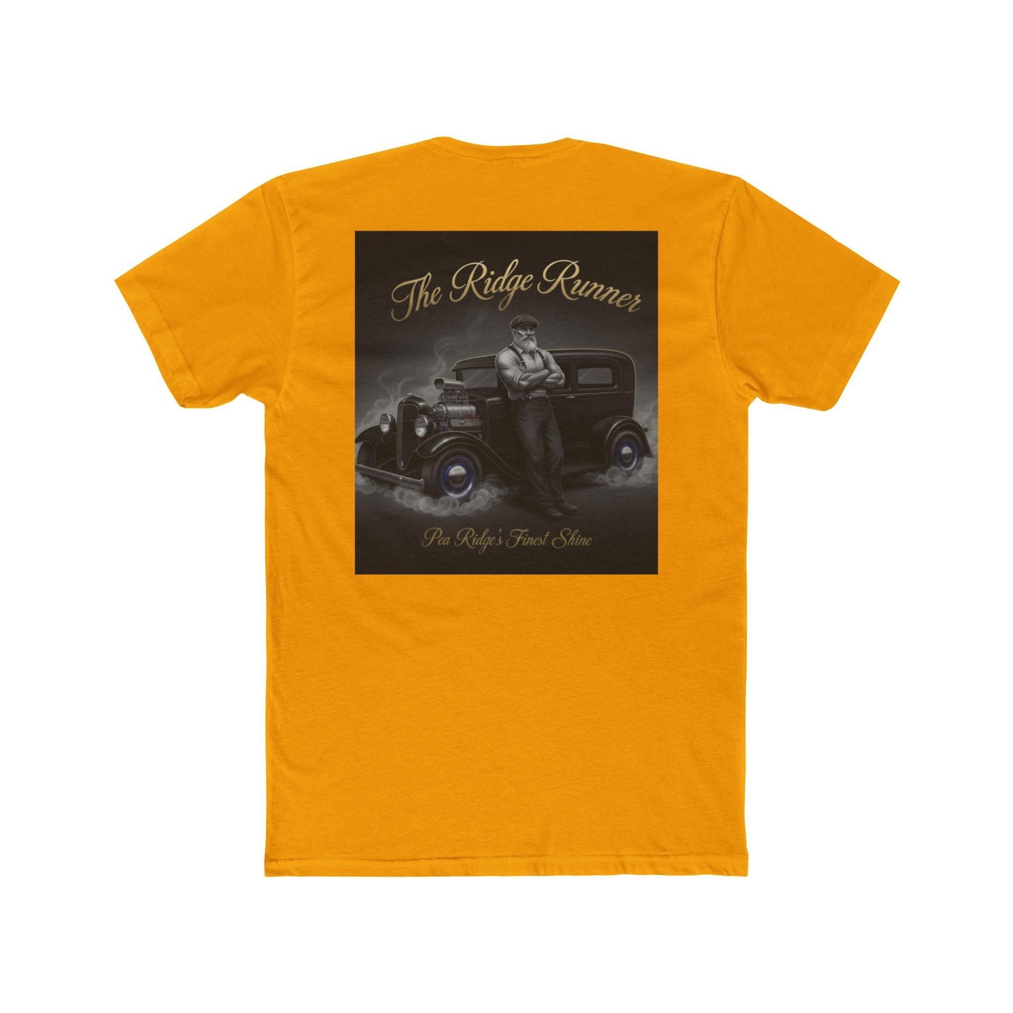 Vintage 'The Ridge Runners' Car Club Tee — Retro 1930s Hot Rod Graphic Shirt