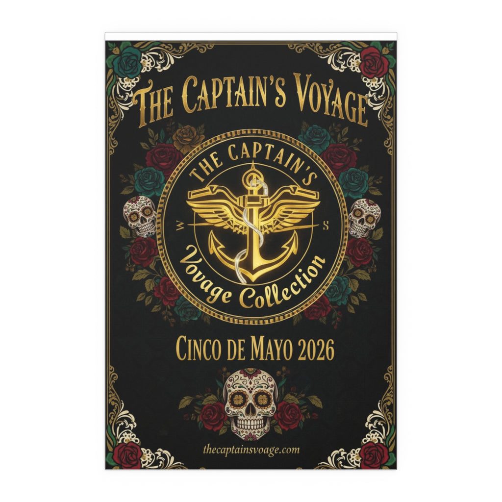 Silk Poster - The Captain’s Voyage Collection: Cinco de Mayo 2026 Decorative Print