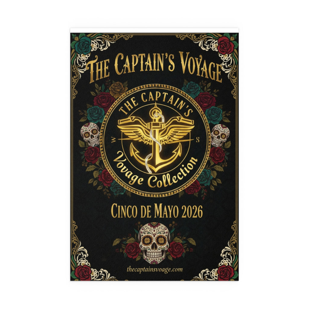 Silk Poster - The Captain’s Voyage Collection: Cinco de Mayo 2026 Decorative Print