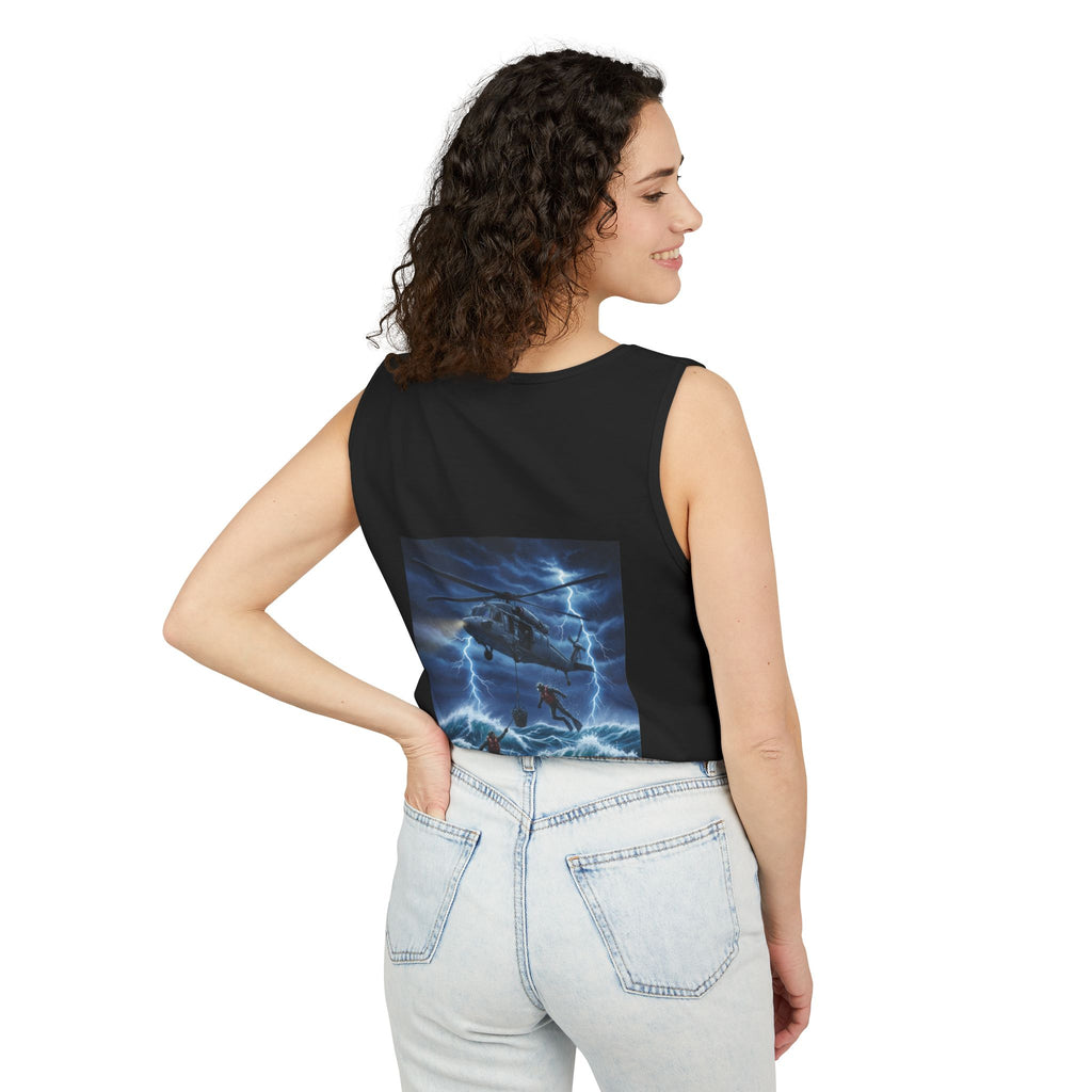 Navy SAR Tank Top — "We Know No Limits" Combat Rescue Swimmers