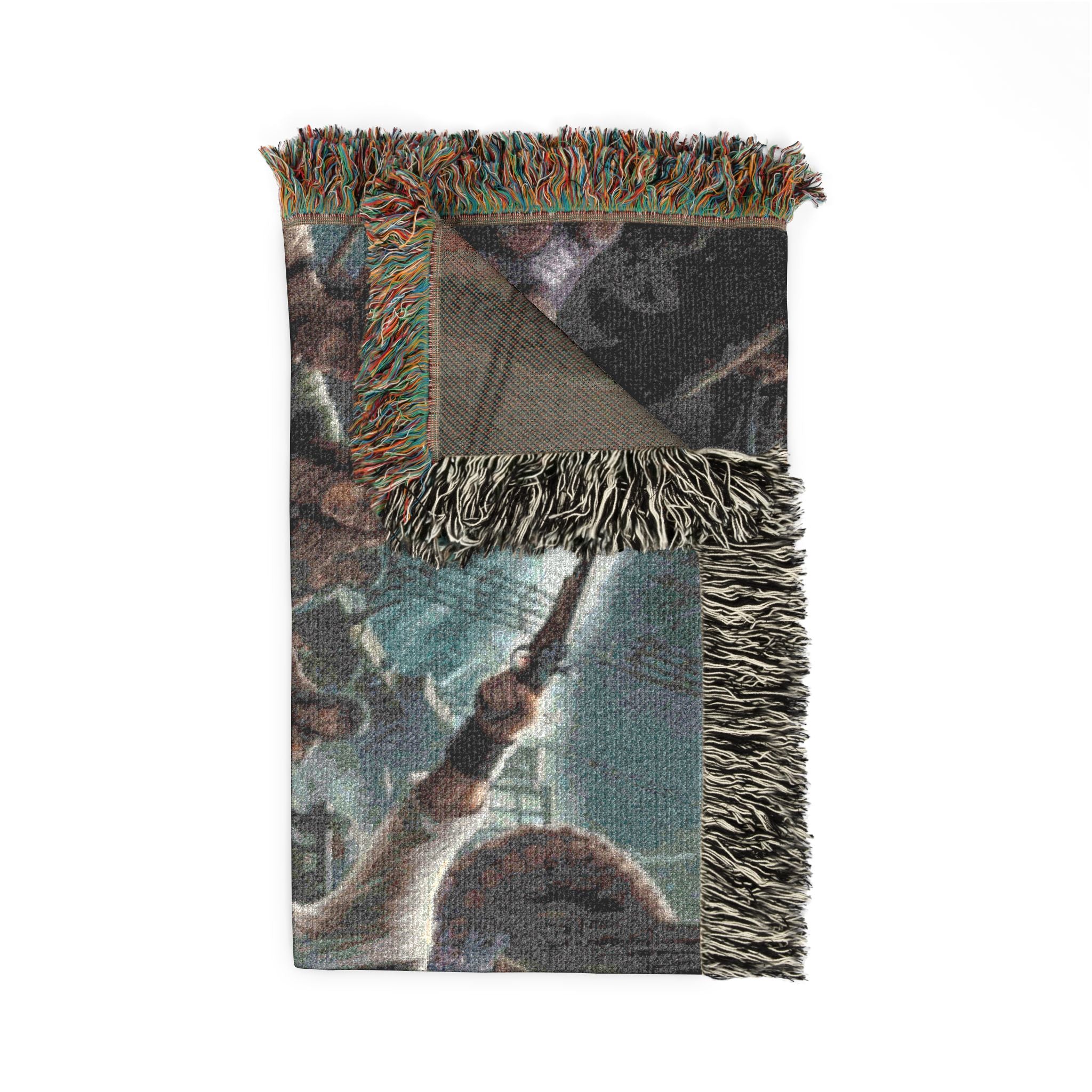 Pirate Battle Woven Blanket — Nautical Adventure Throw for Fans
