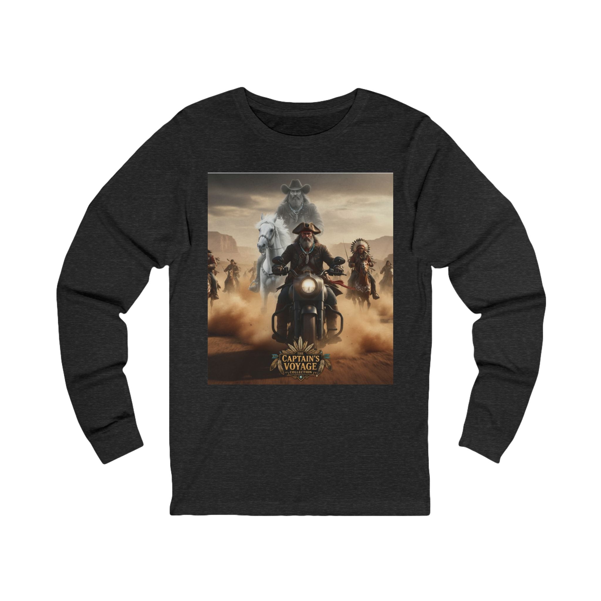 Captain's Voyage Motorcycle & Ghost Rider Long Sleeve Tee