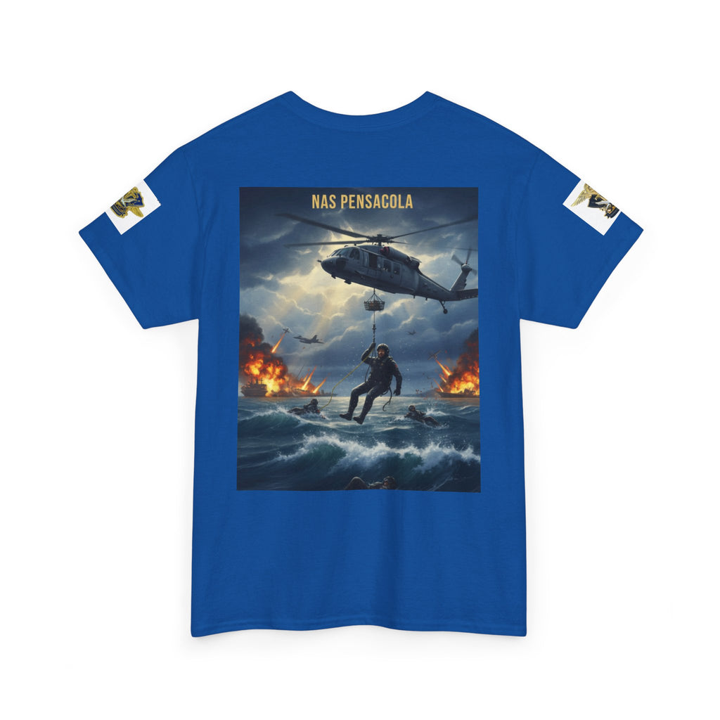 SAR Chiefs Riders Club Tee — NAS Pensacola Helicopter Rescue Graphic Shirt