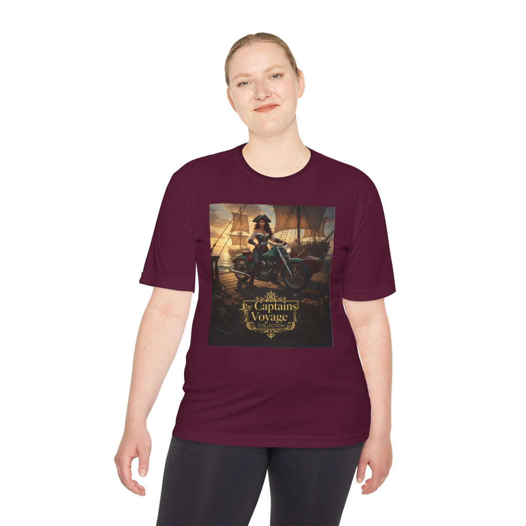 Captain's Voyage Graphic Tee – Nautical Pirate Ship T-Shirt