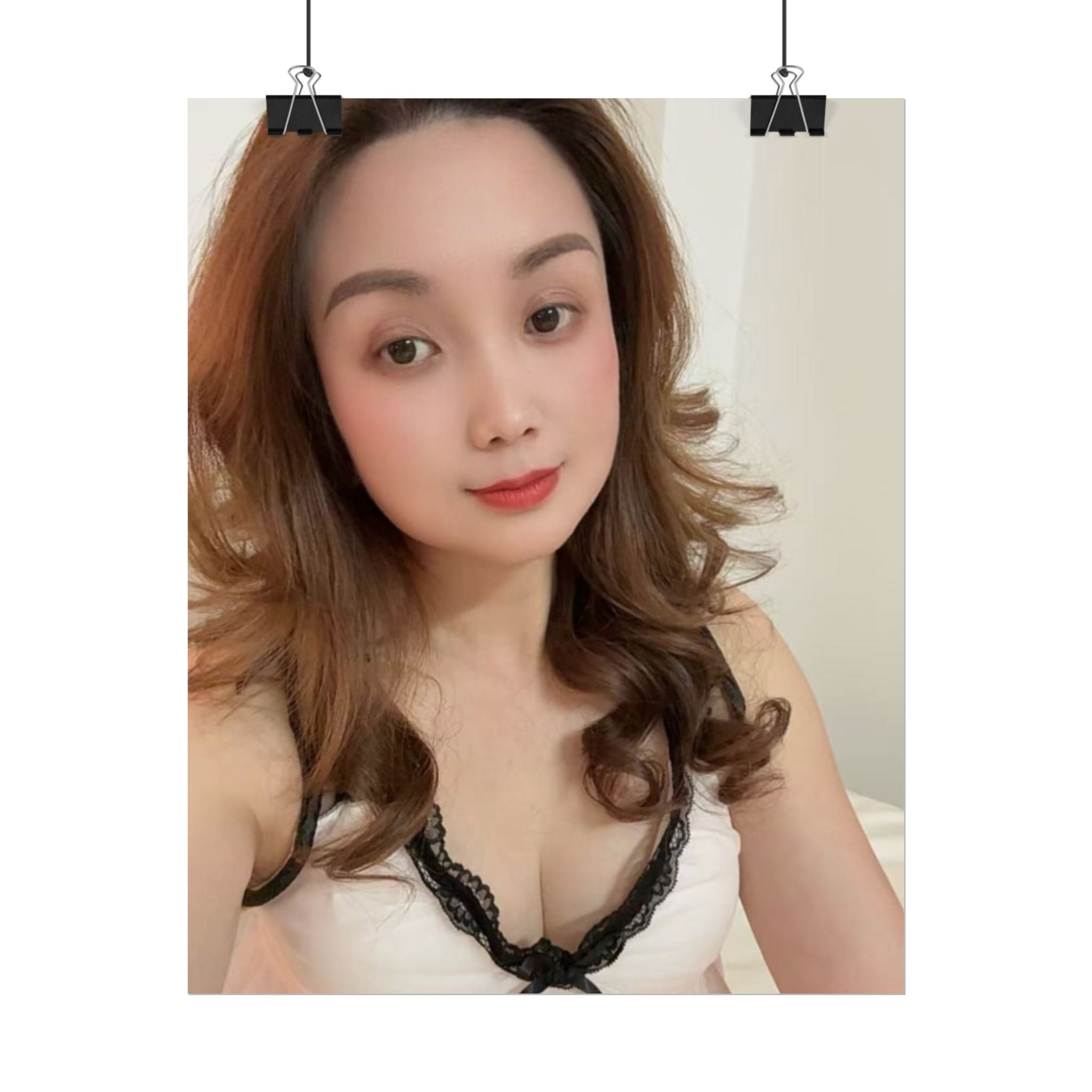 Rolled Poster — Glam Portrait Photo Print (8x12, 12x18)
