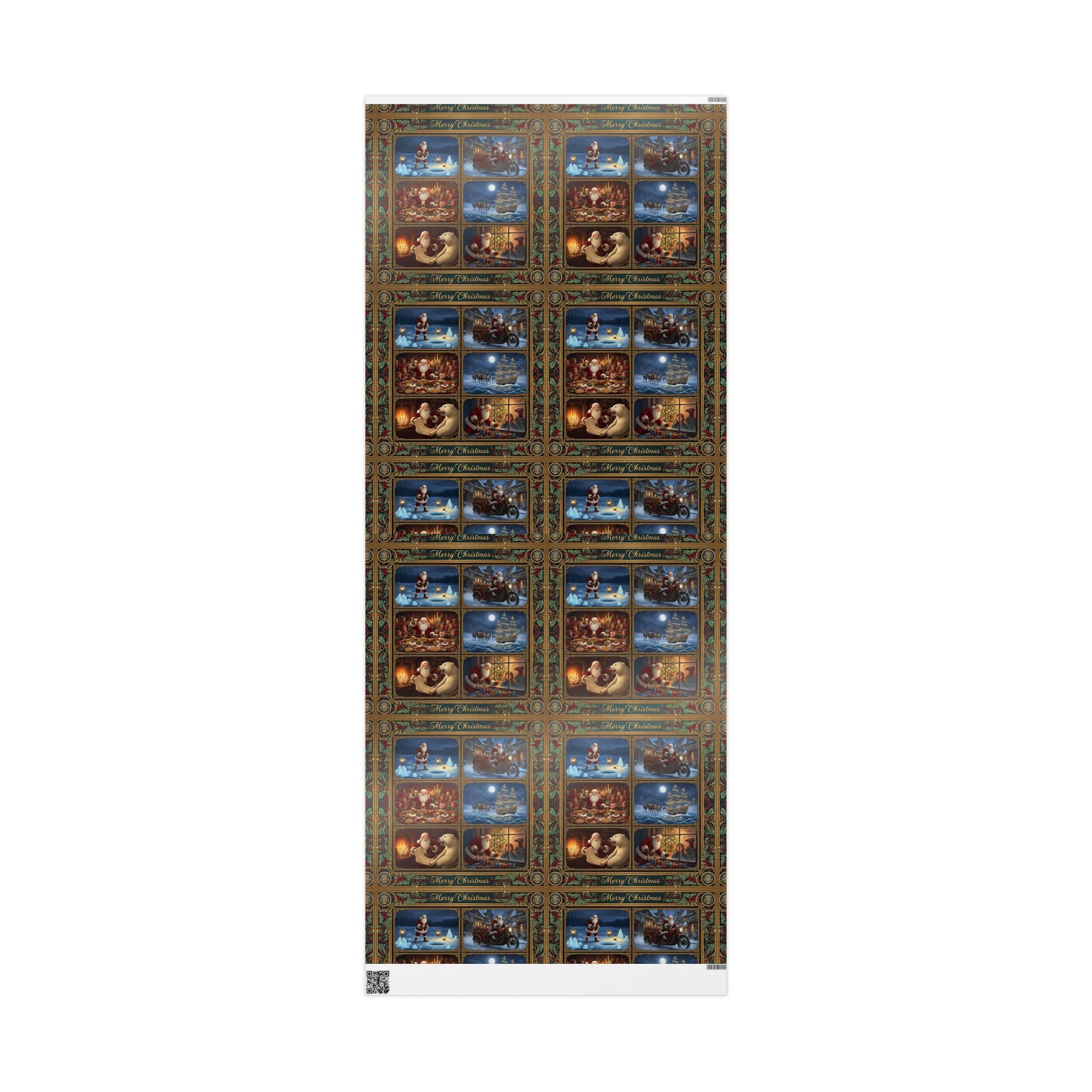 Wrapping Paper — Vintage Nutcracker Holiday Gift Wrap