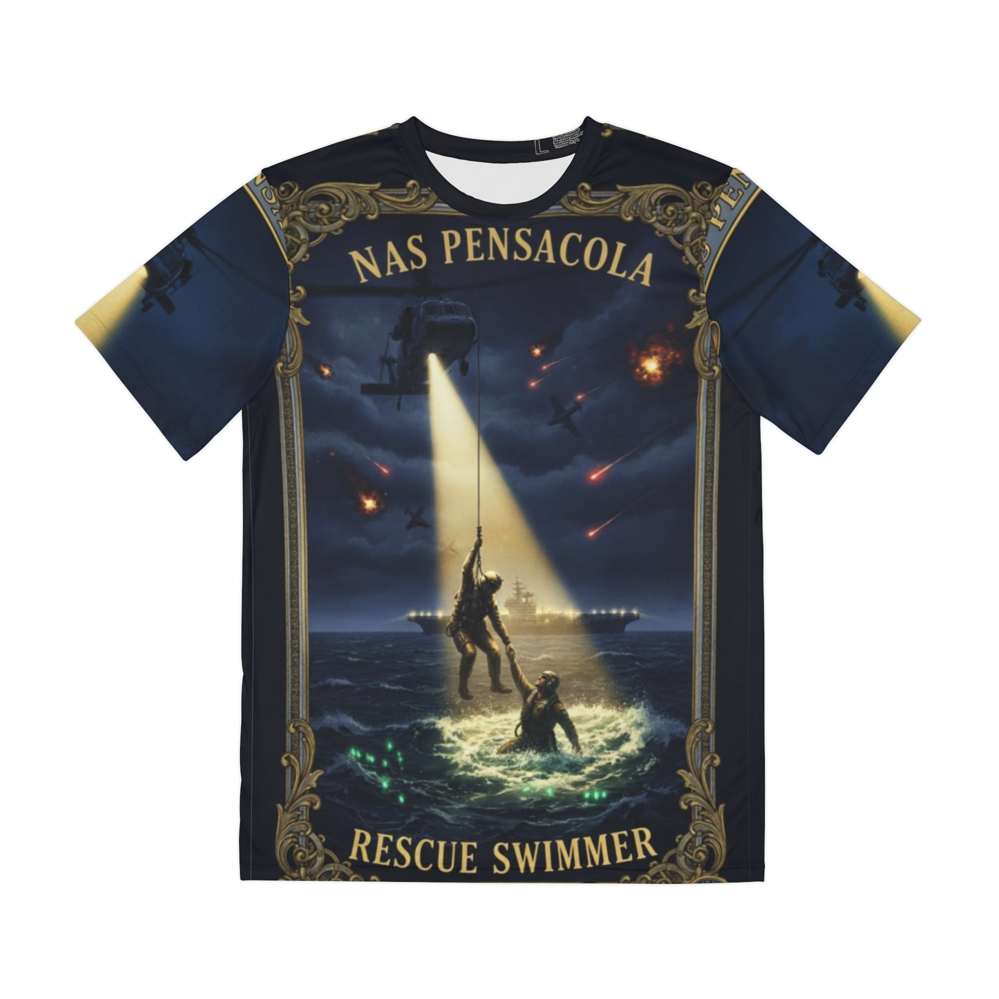 Rescue Swimmer T-Shirt — NAS Pensacola Search & Rescue Tribute Tee