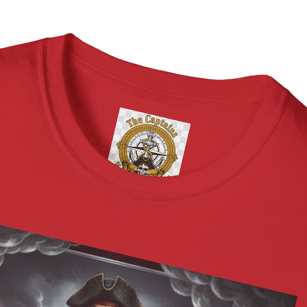 Pirate Captain T-Shirt — Vintage Nautical Adventure Graphic Tee