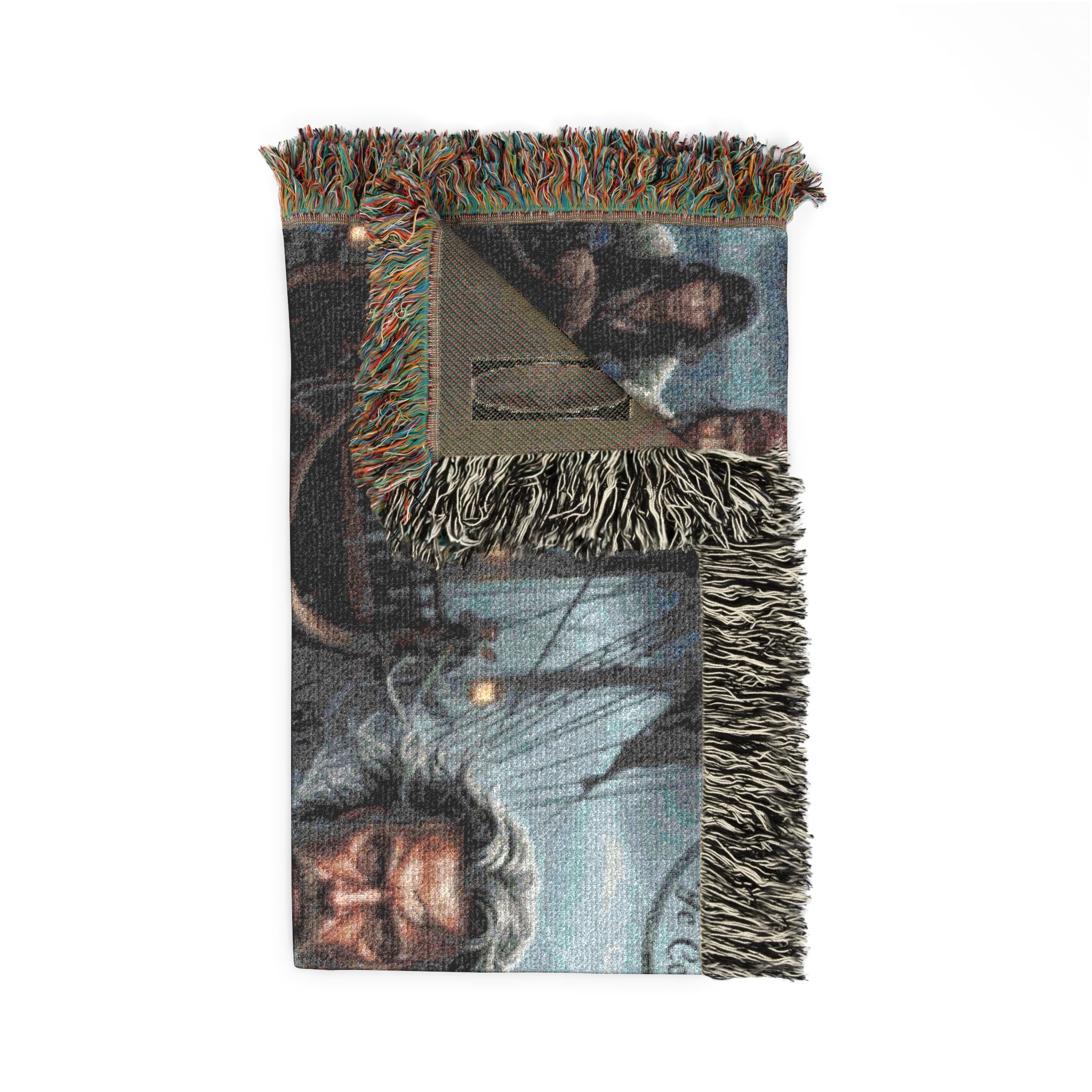 Pirate Captain Woven Blanket — Nautical Storm Ship Crew Throw
