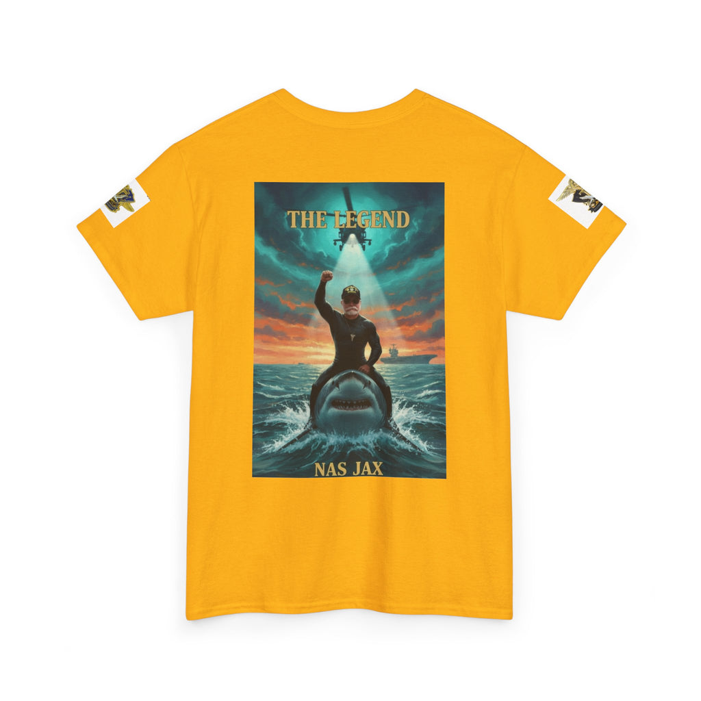 Navy SAR Helicopter Rescue Tee — "The Legend" Search & Rescue Tribute