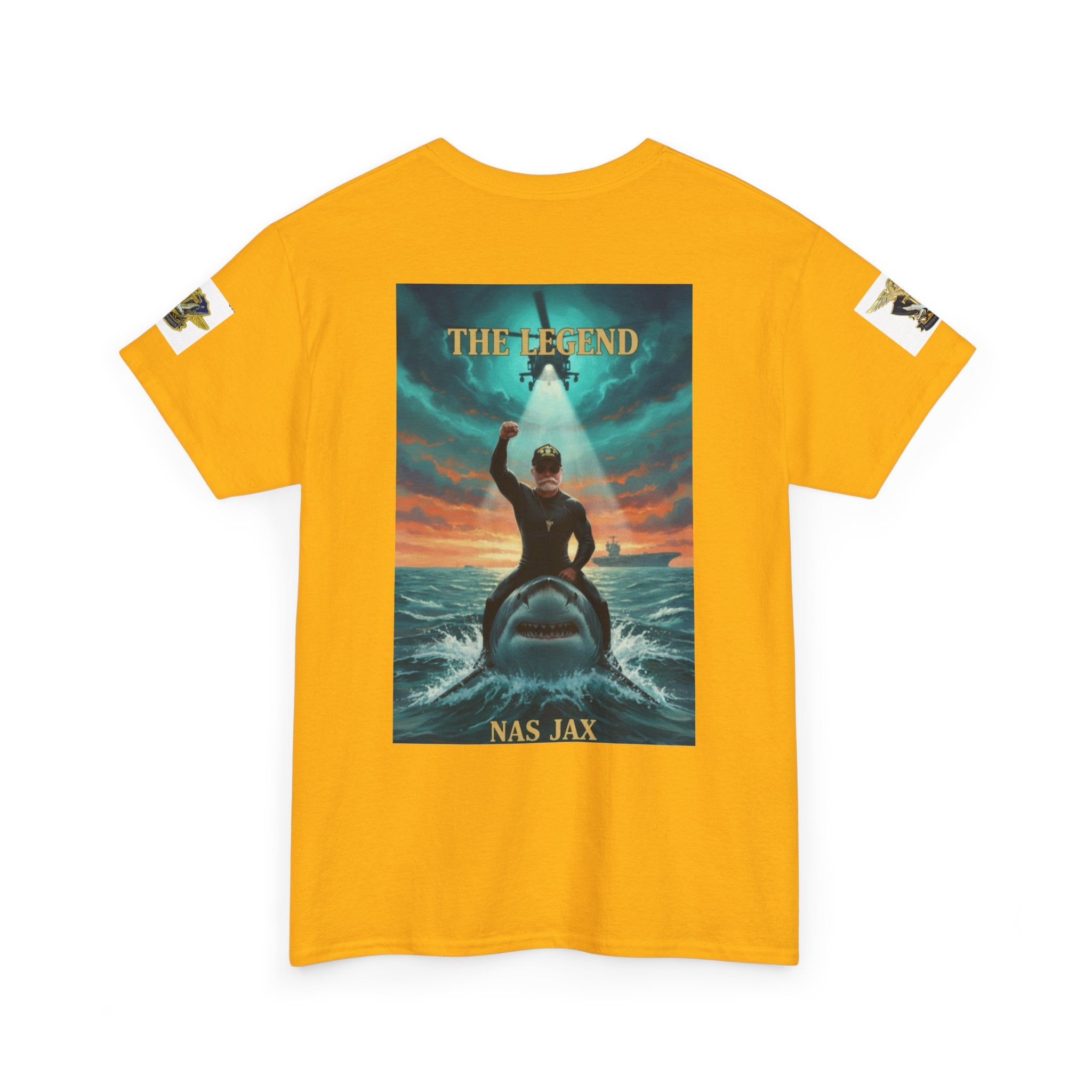 Navy SAR Helicopter Rescue Tee — "The Legend" Search & Rescue Tribute