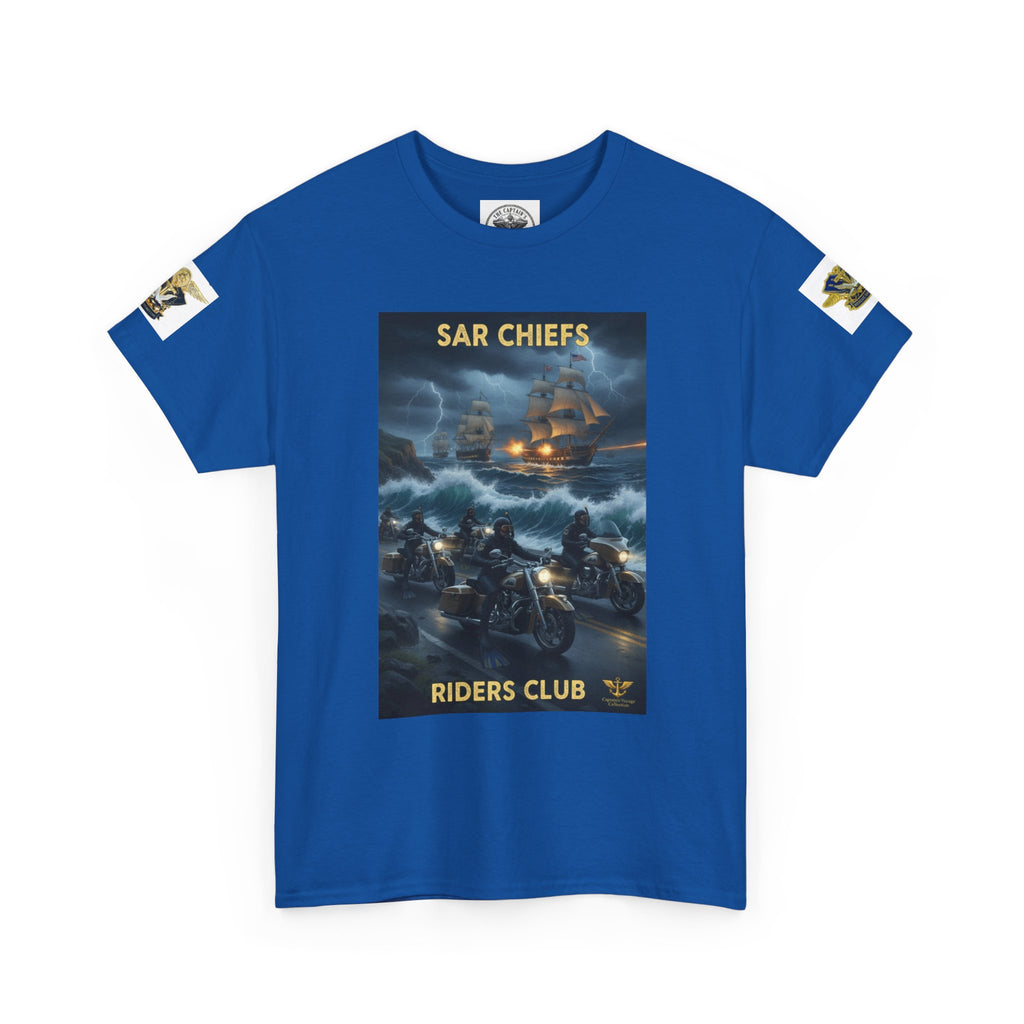 SAR Chiefs Riders Club Tee — NAS Pensacola Helicopter Rescue Graphic Shirt