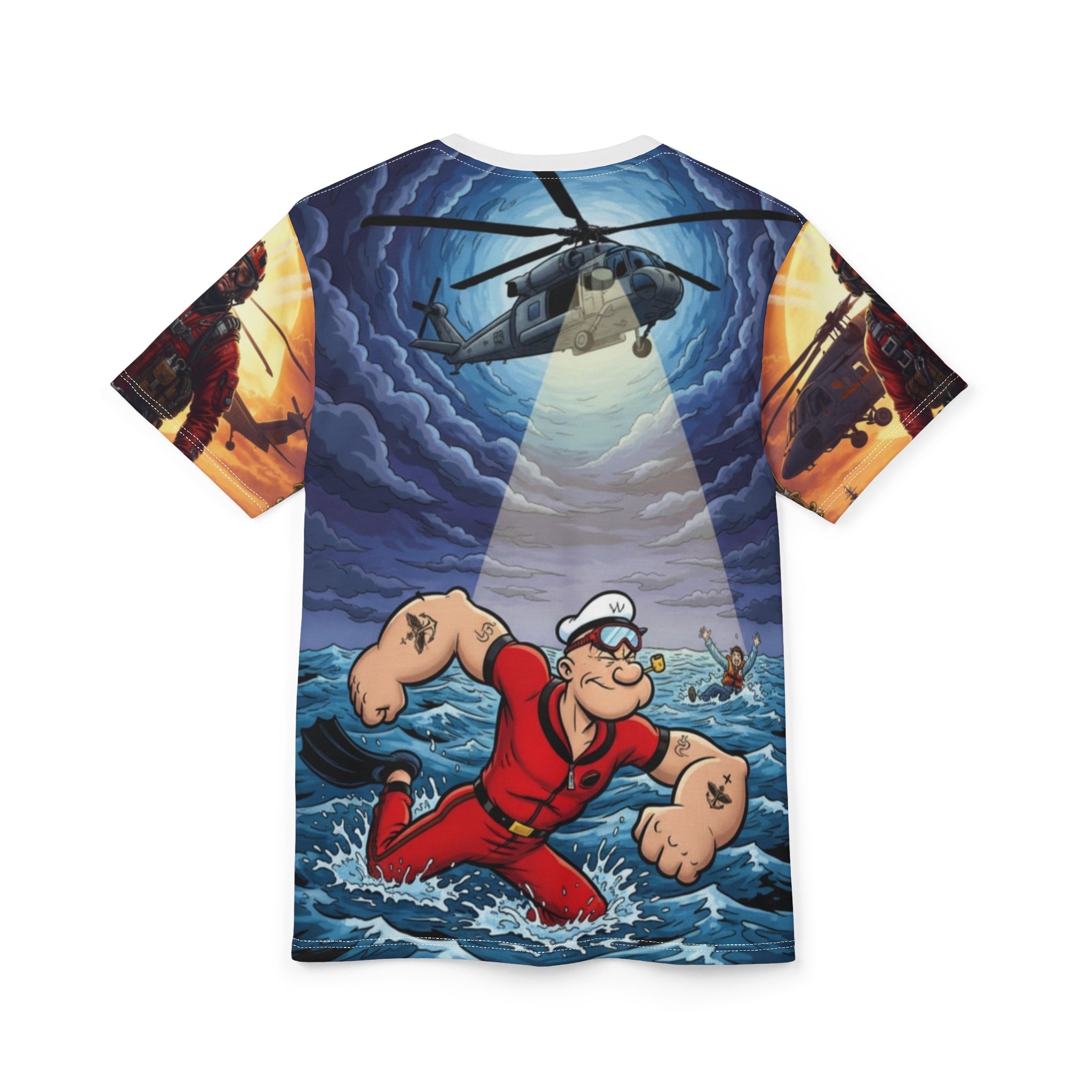 Rescue Swimmer All-Over Print Tee
