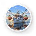 Nautical Shrimp Boat Bottle Opener — Fishing Boat Ocean Scene