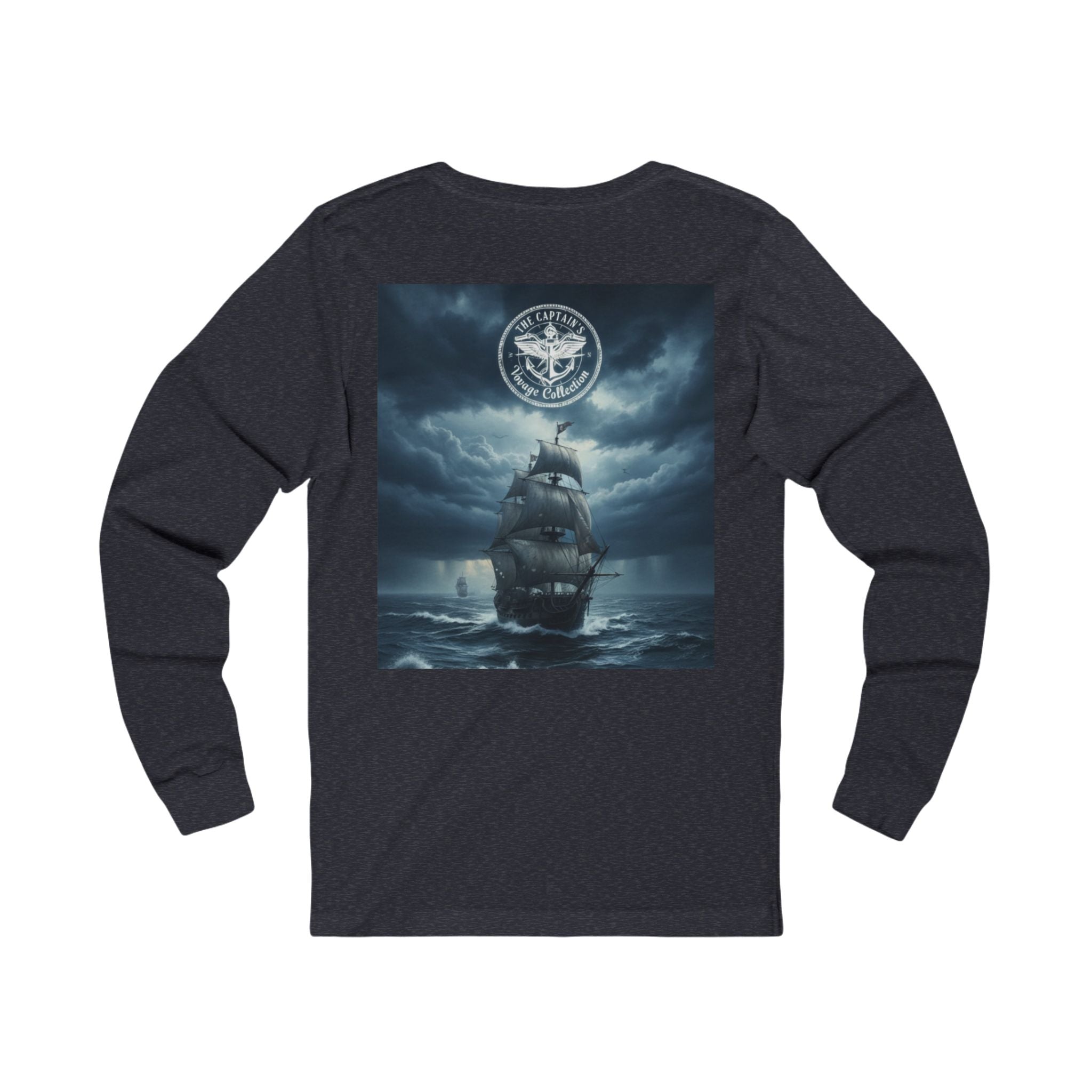 Pirate Crew Long Sleeve Tee - The Lantern Thieves Ship Design