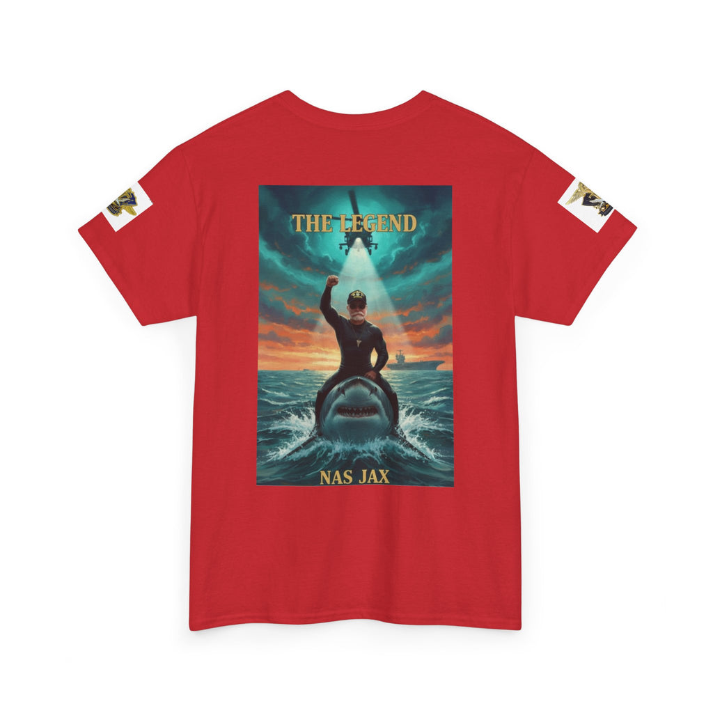 Navy SAR Helicopter Rescue Tee — "The Legend" Search & Rescue Tribute