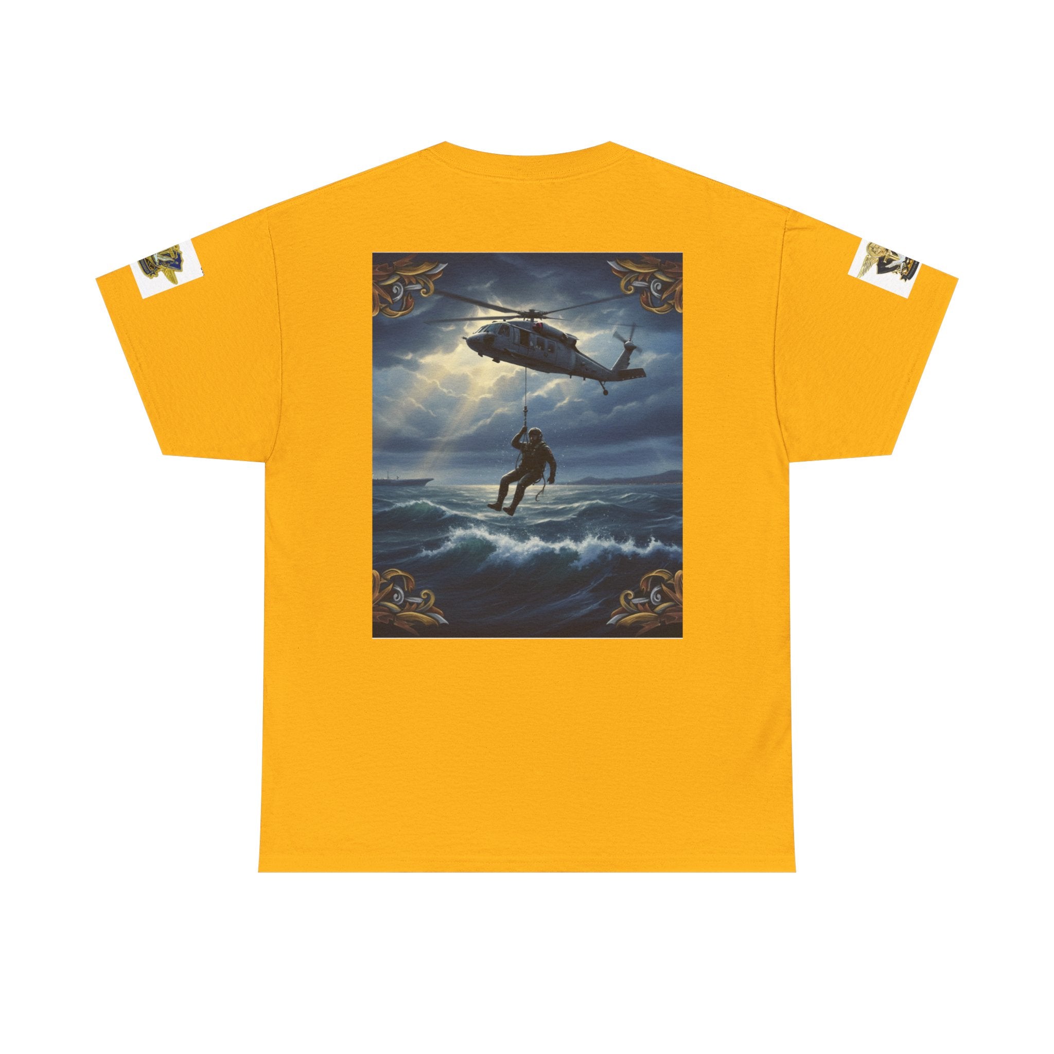 Military Rescue Crew T-Shirt — SAR Chiefs Riders Club Graphic Tee