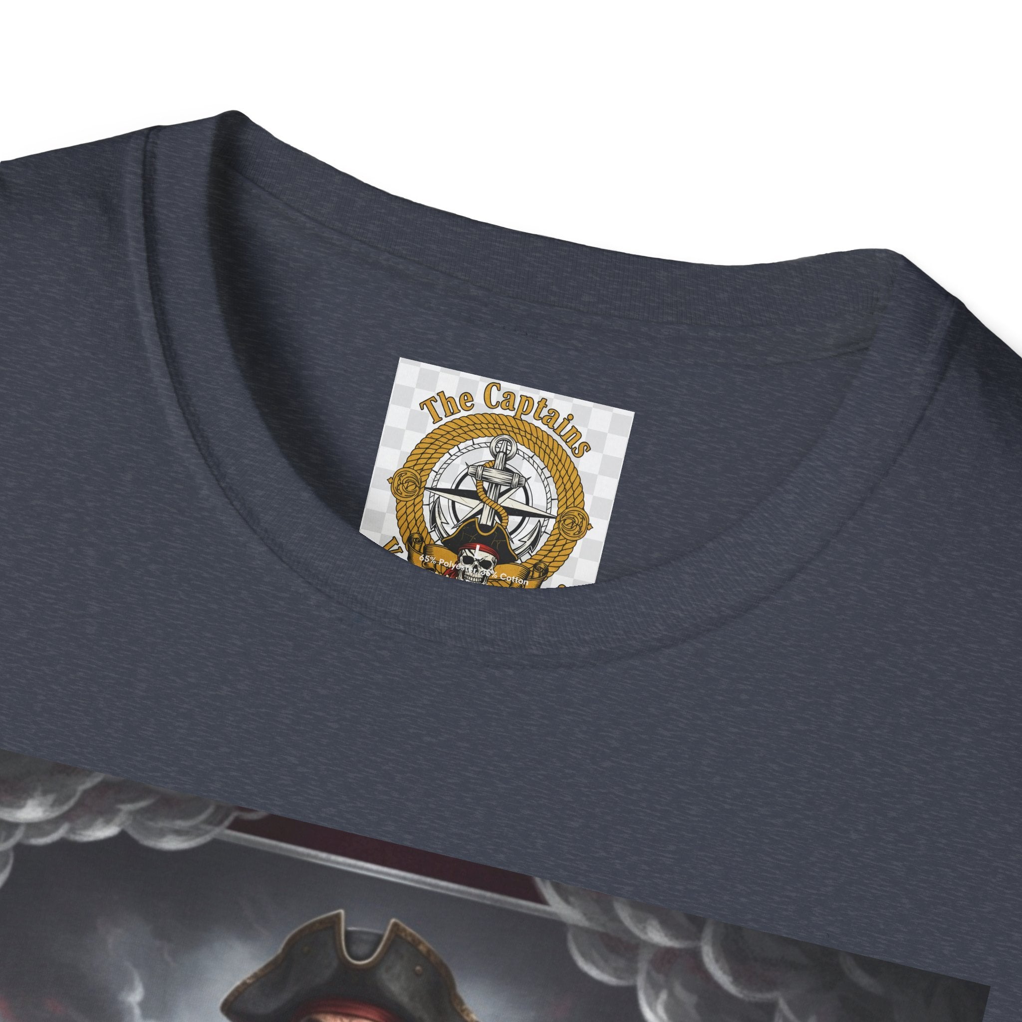 Pirate Captain T-Shirt — Vintage Nautical Adventure Graphic Tee