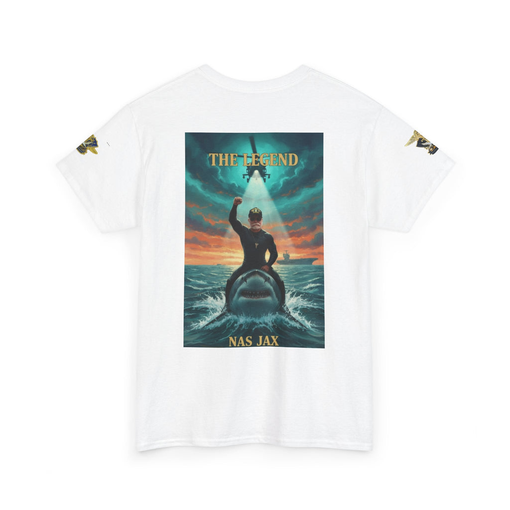 Navy SAR Helicopter Rescue Tee — "The Legend" Search & Rescue Tribute