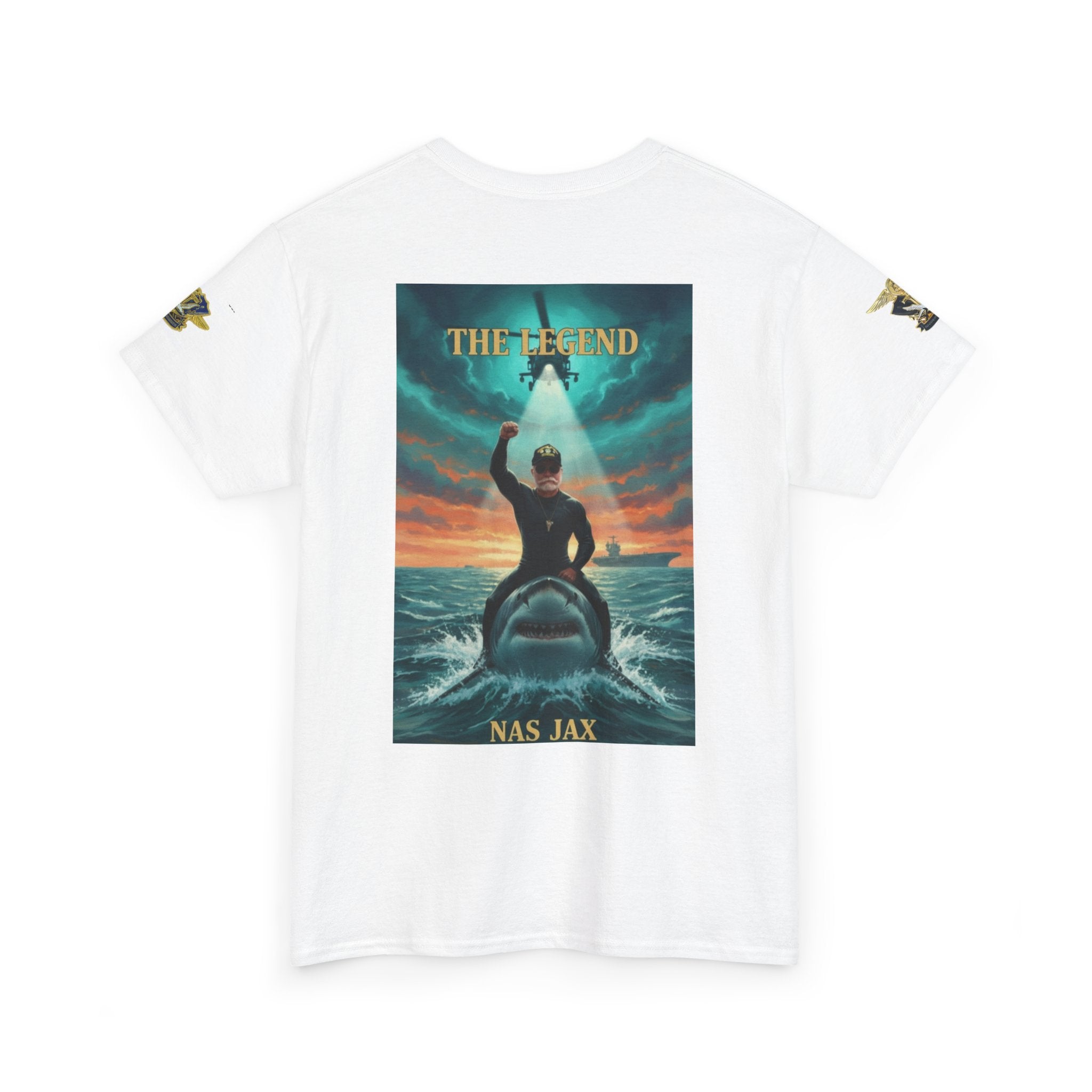 Navy SAR Helicopter Rescue Tee — "The Legend" Search & Rescue Tribute