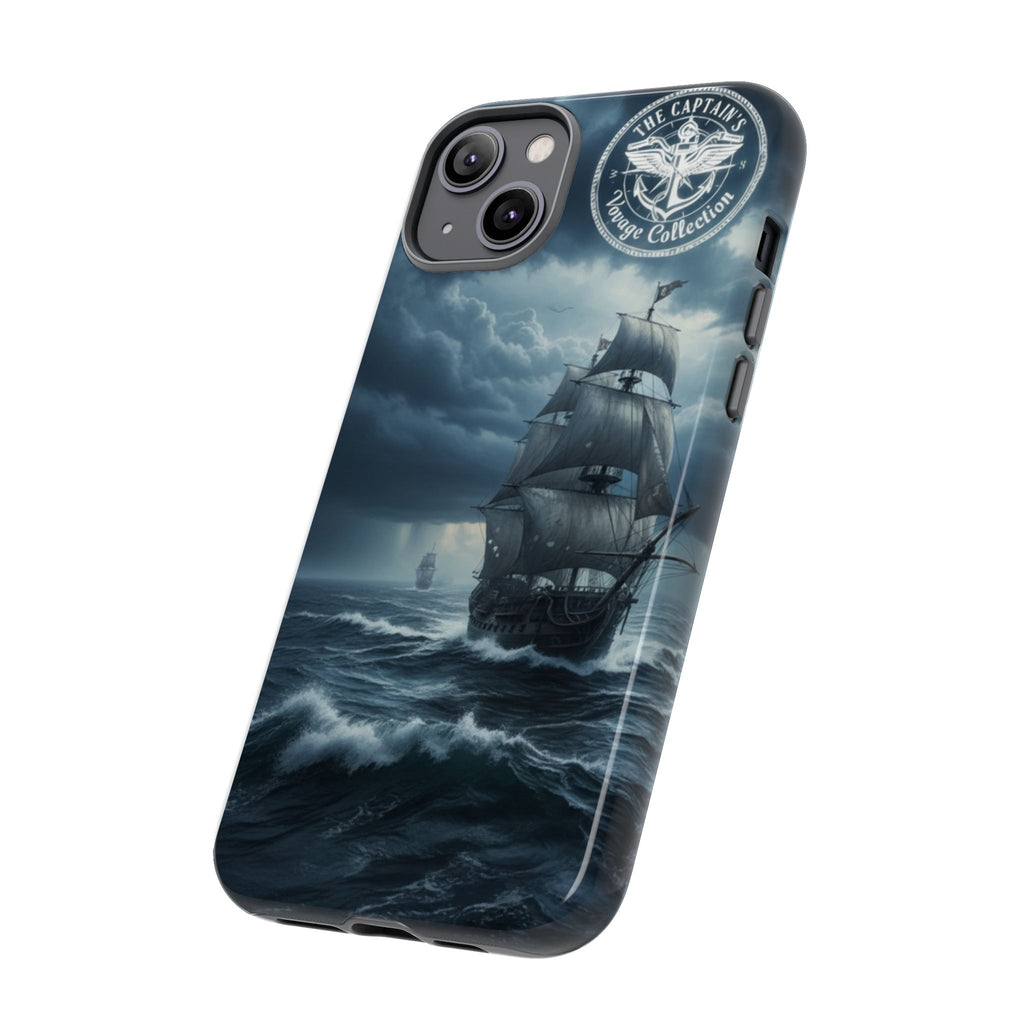 Stormy Seas Ship Phone Case – Nautical Pirate Sailing iPhone Cover
